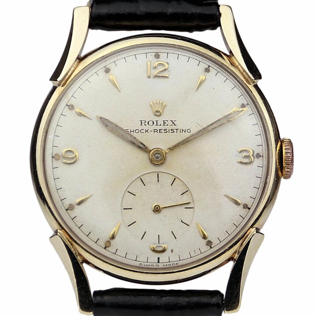 Rolex Precision 9k Gold Dennison Case, 1955
