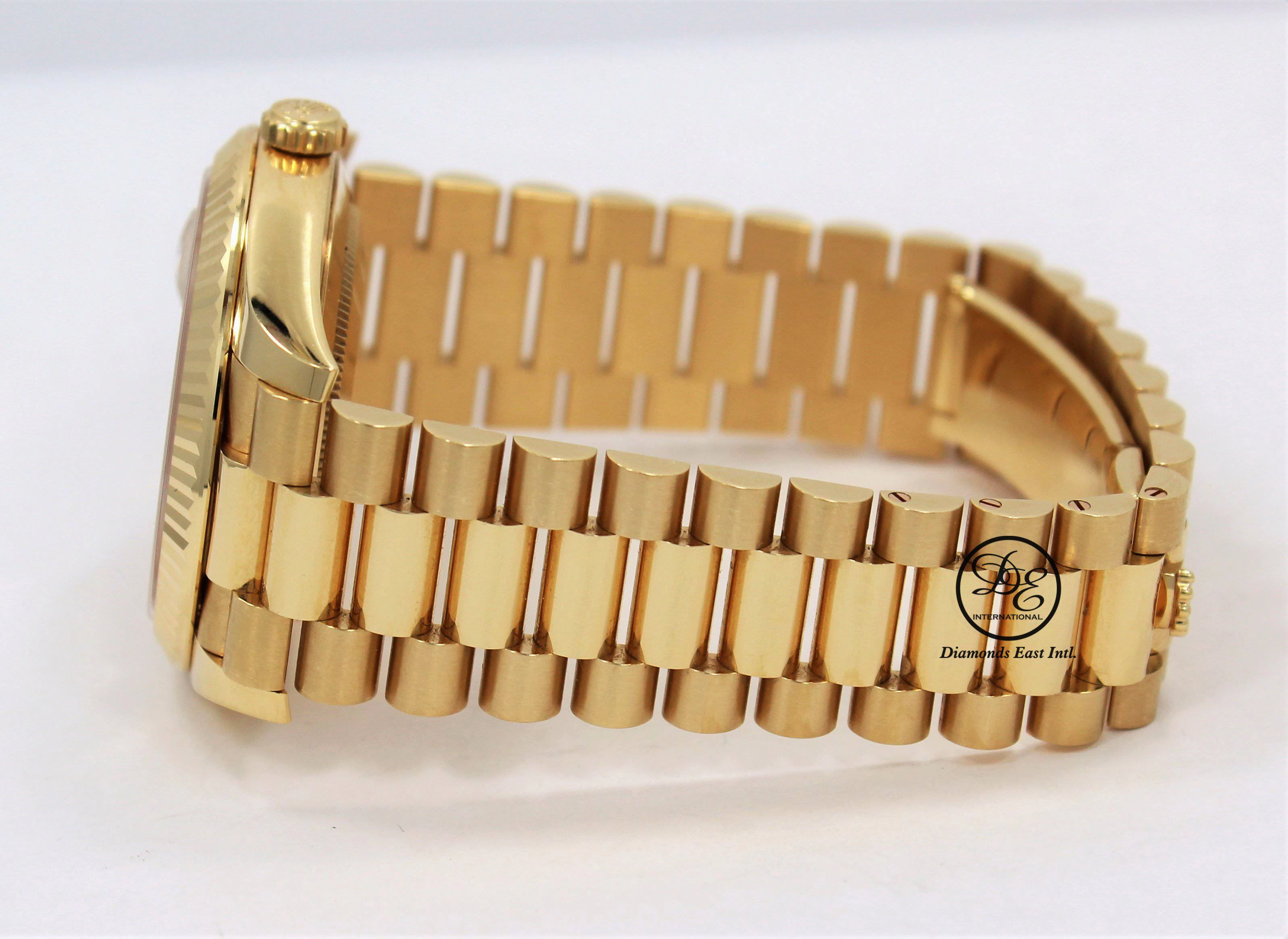 Rolex President Day-Date 40 mm 228238 18K Yellow Gold Factory Baguettes Diamond Dial