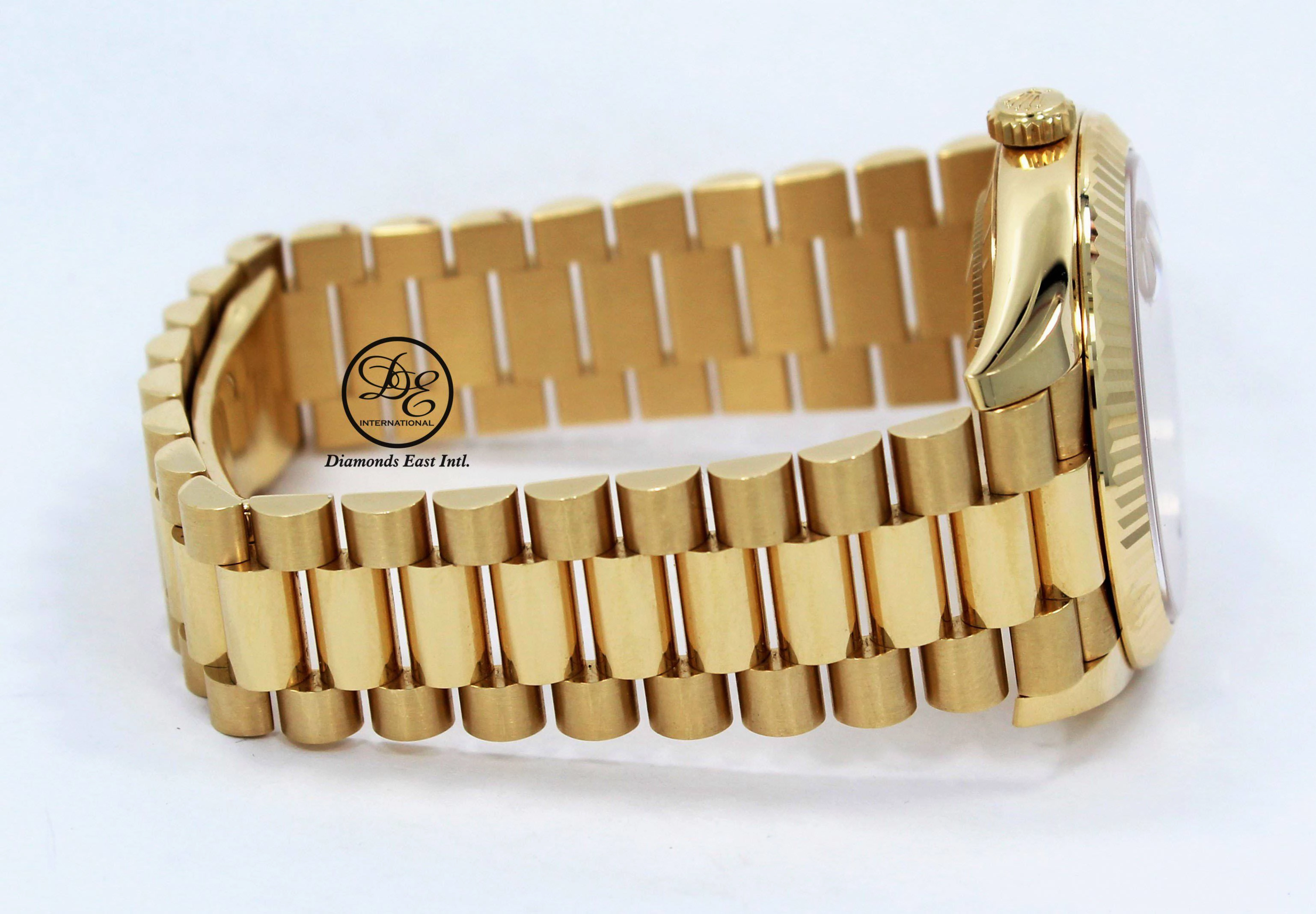 Rolex President Day-Date 40 mm 228238 18K Yellow Gold Factory Baguettes Diamond Dial