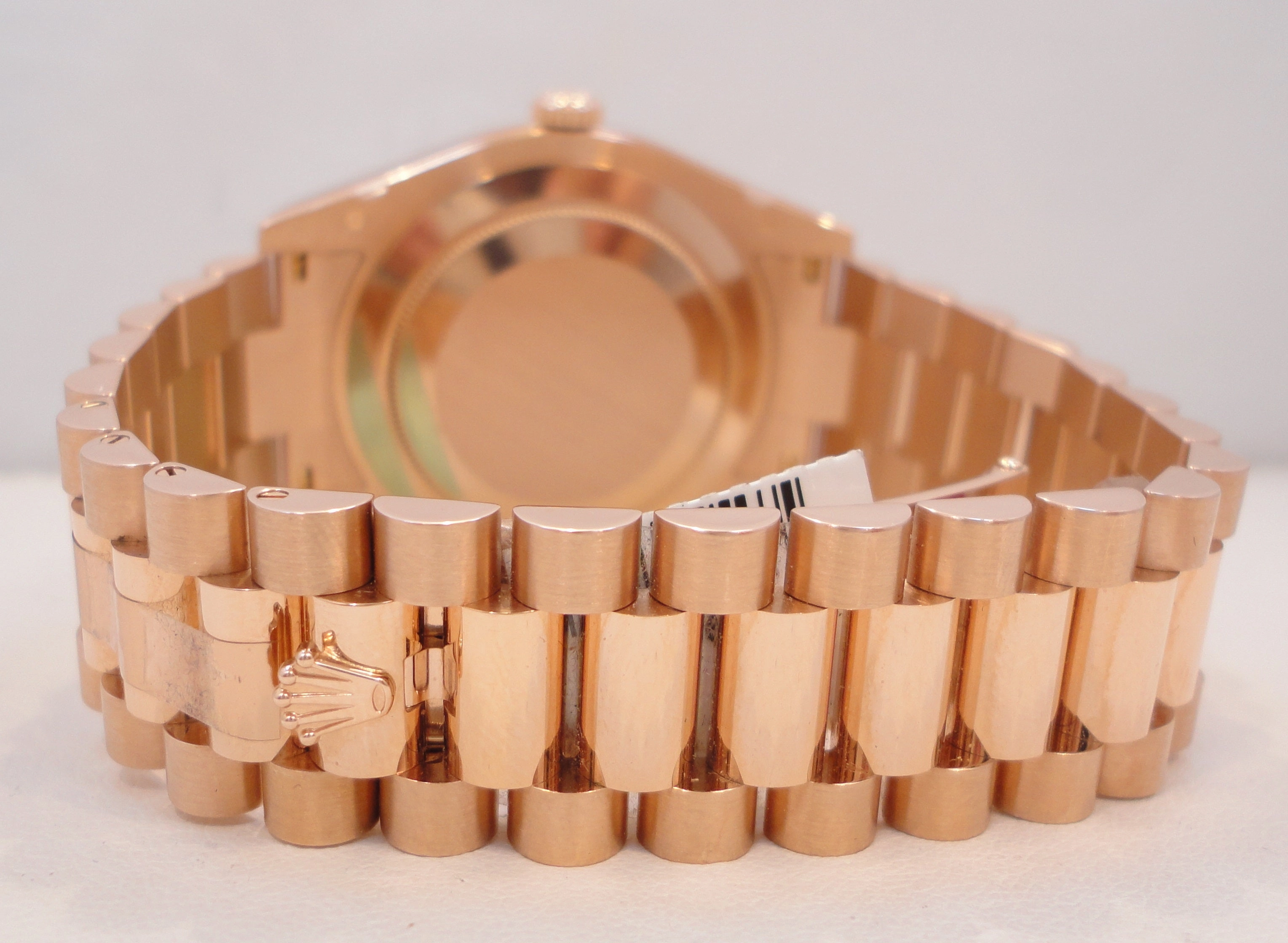 Rolex President Day-Date 41mm 218235 18K Rose Gold Chocolate Dial UNWORN FULLY STICKRED