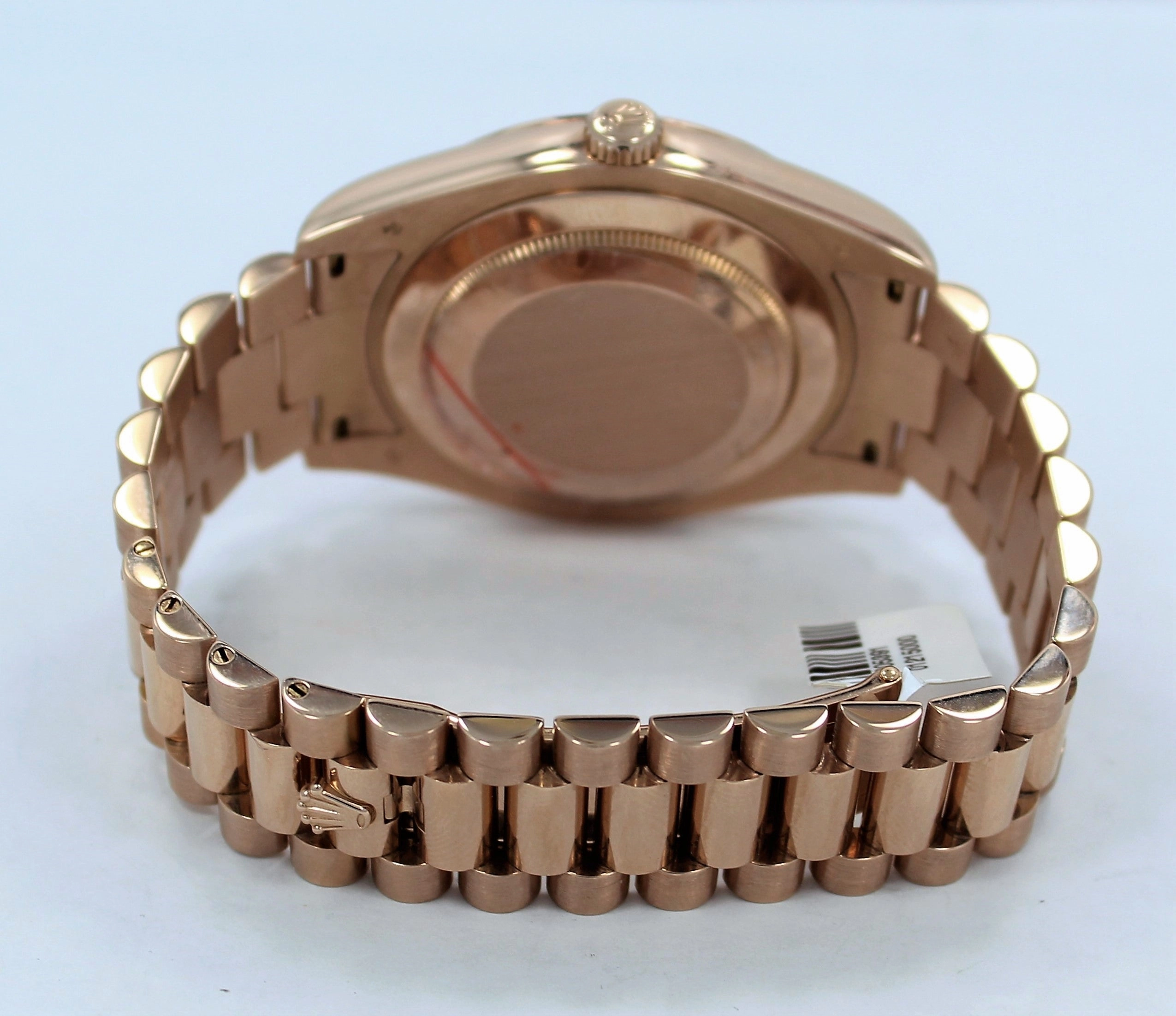 Rolex President Day-Date II 18K Rose Gold 41mm 218235 Black Concentric Dial