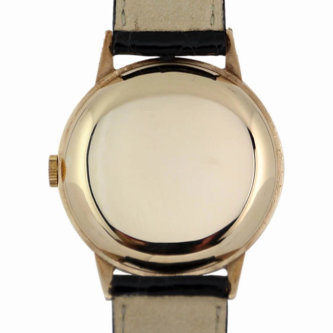 Rolex Shock Resisting 9k Gold, 1960 Vintage Dress Watch
