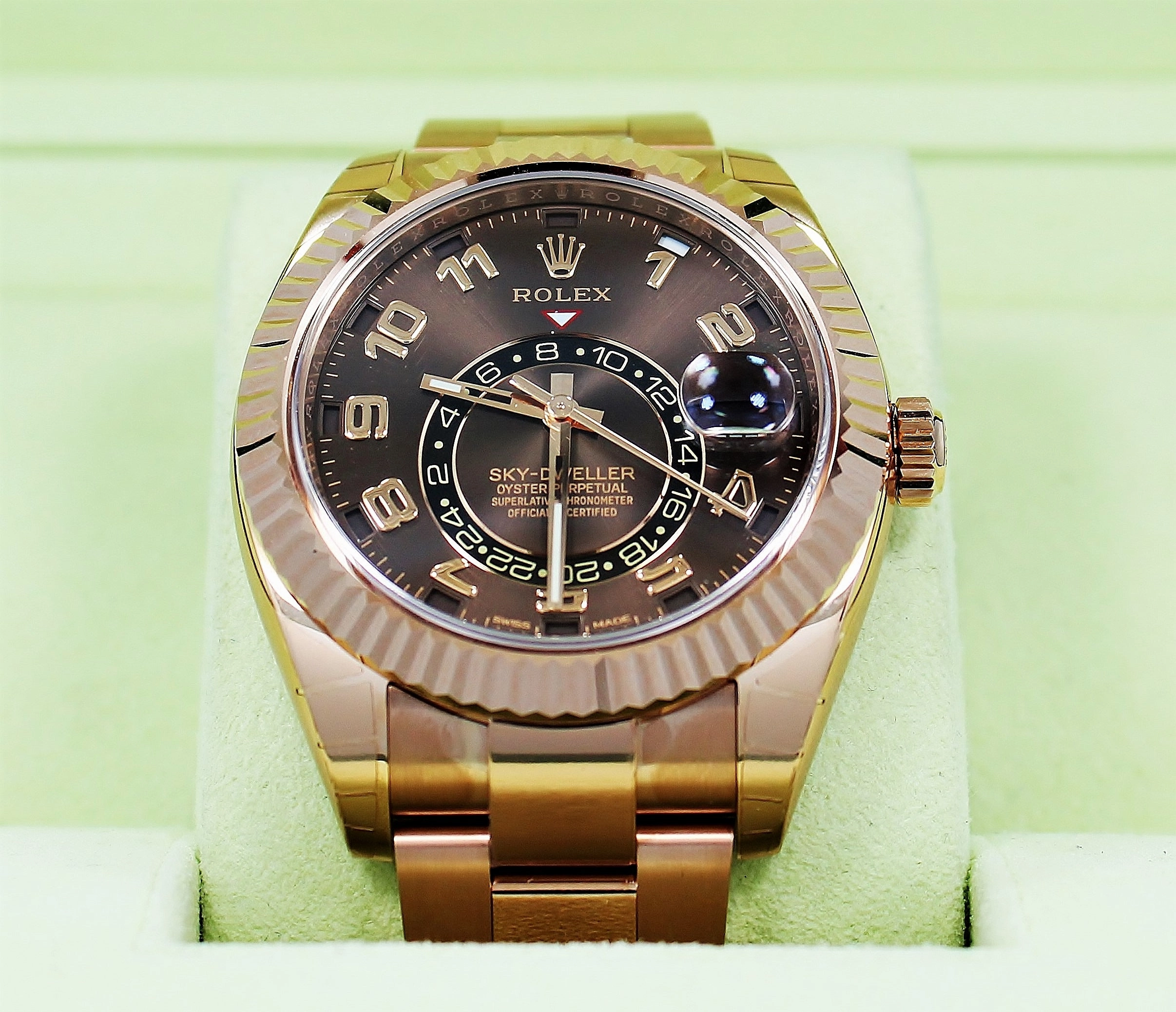 Rolex Sky-Dweller 18k Rose Gold 326935 Unworn