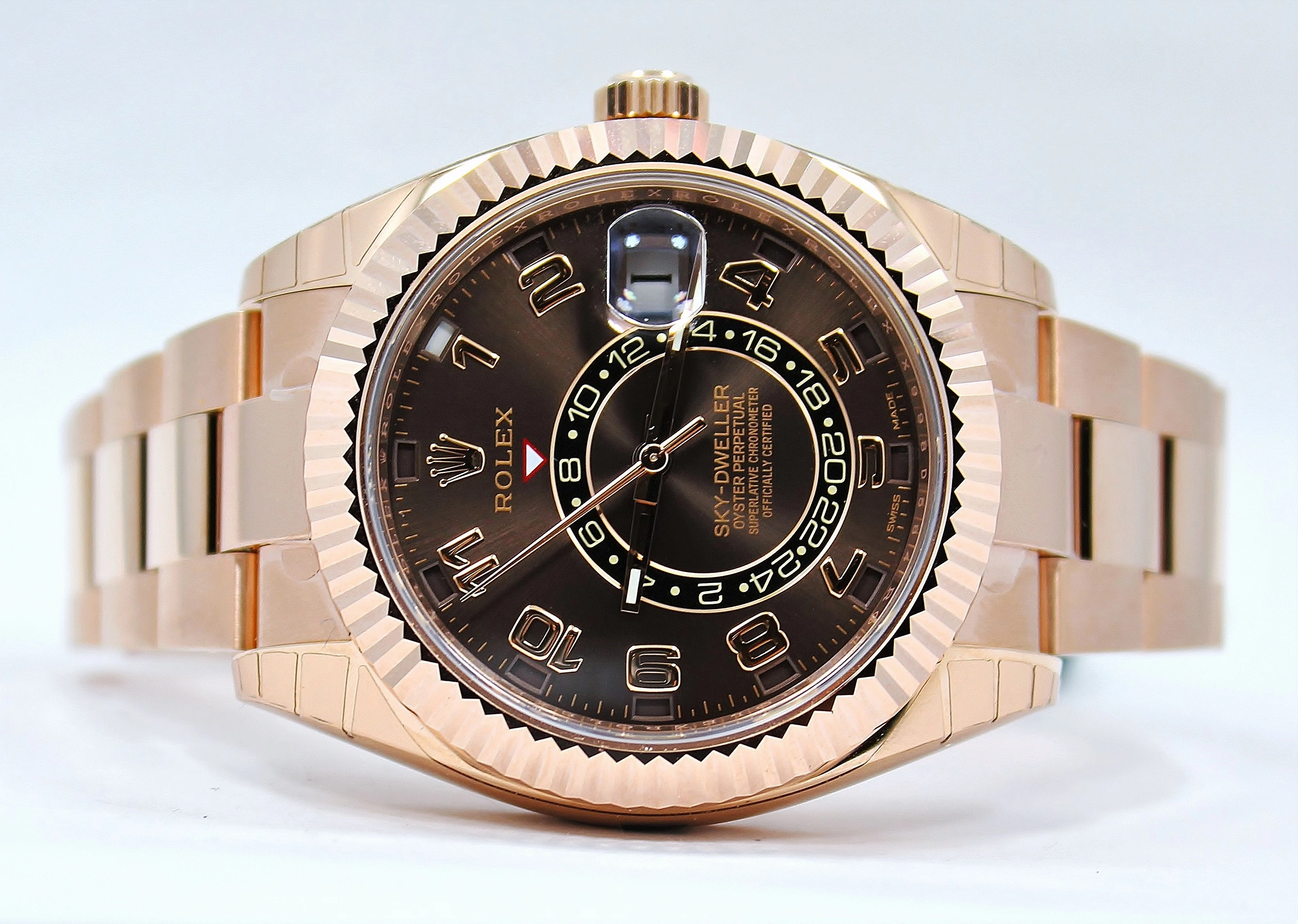 Rolex Sky-Dweller 18k Rose Gold 326935 Unworn