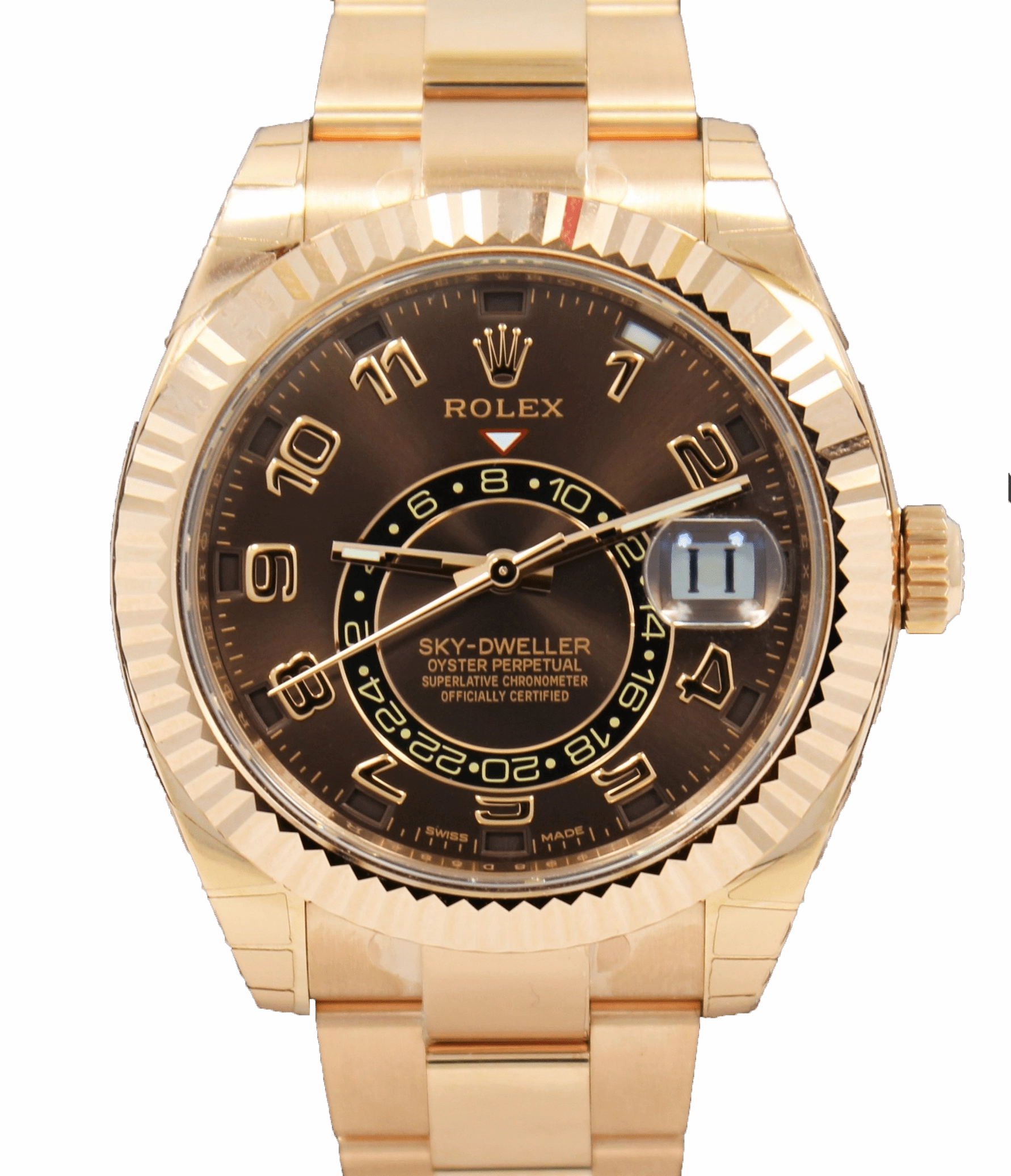 Rolex Sky-Dweller 18k Rose Gold 326935 Unworn