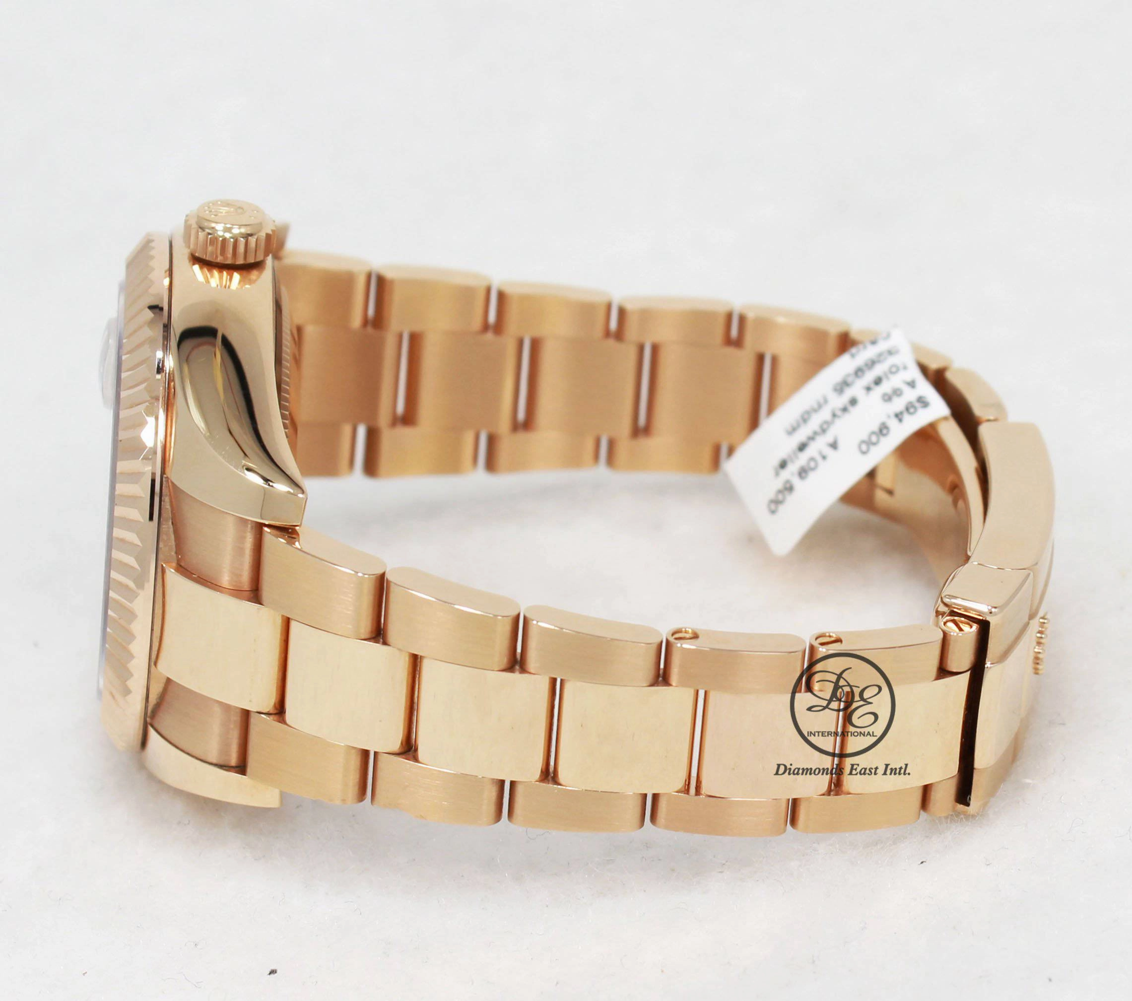 Rolex Sky-Dweller 18K Rose Gold Sundust Dial 326935 MINT