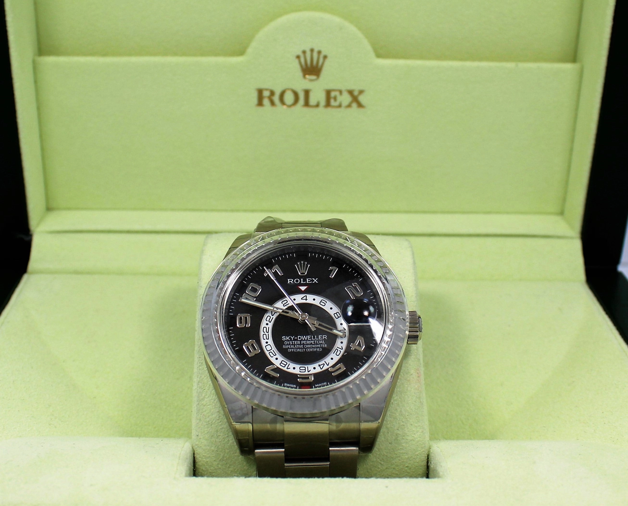 Rolex Sky-Dweller 18K White Gold 326939 UNWORN