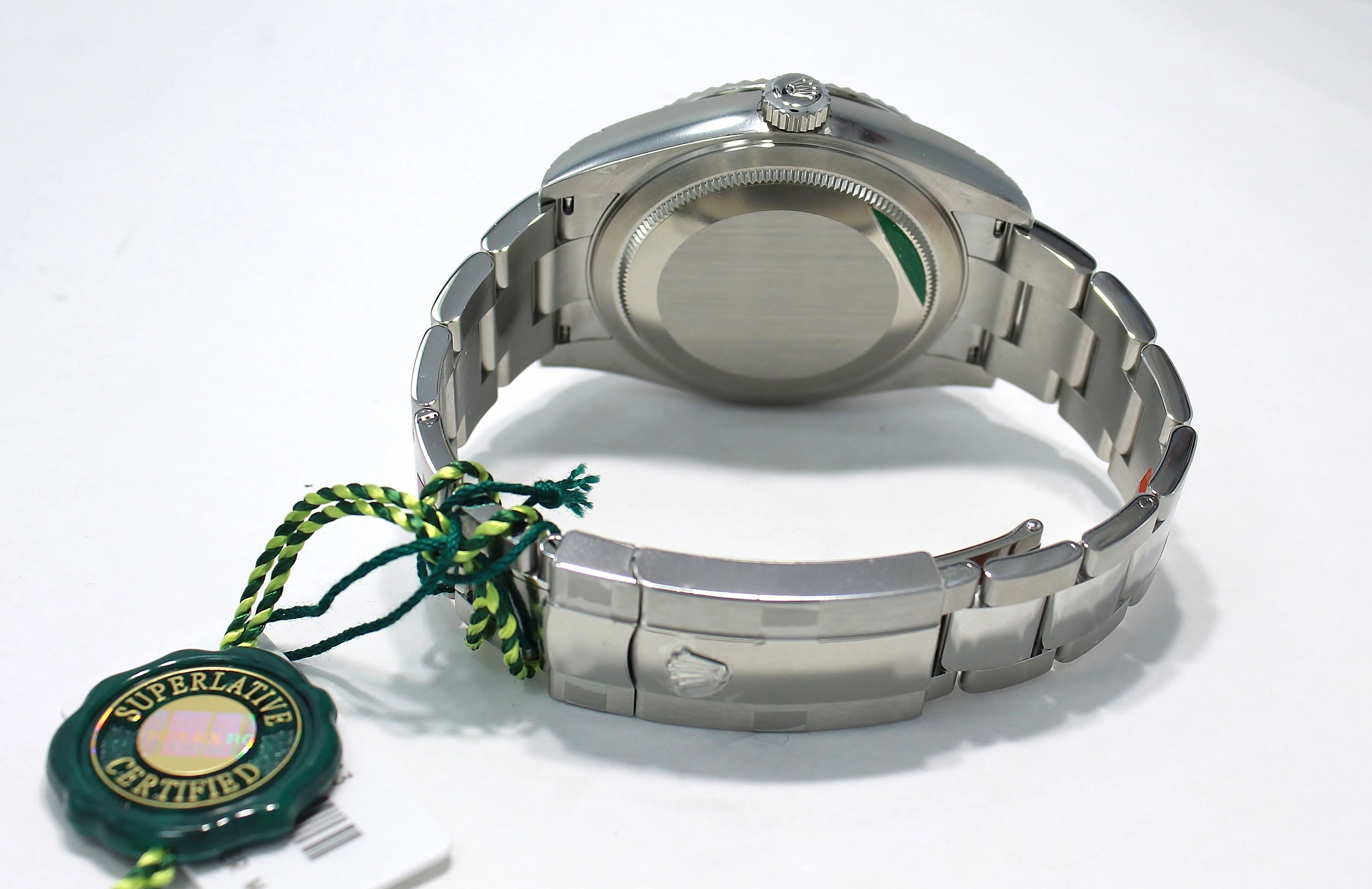 Rolex Sky-Dweller 18K White Gold / SS 326934 BLUSO UNWORN