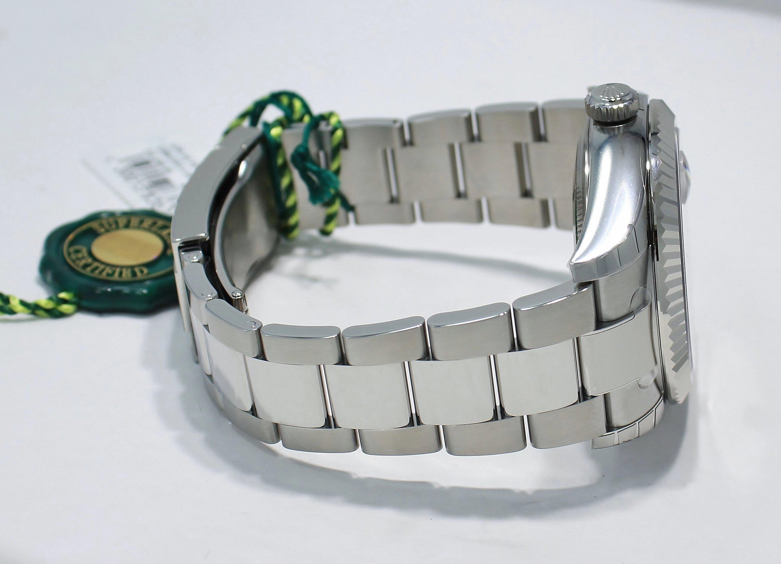 Rolex Sky-Dweller 18K White Gold / SS 326934 BLUSO UNWORN