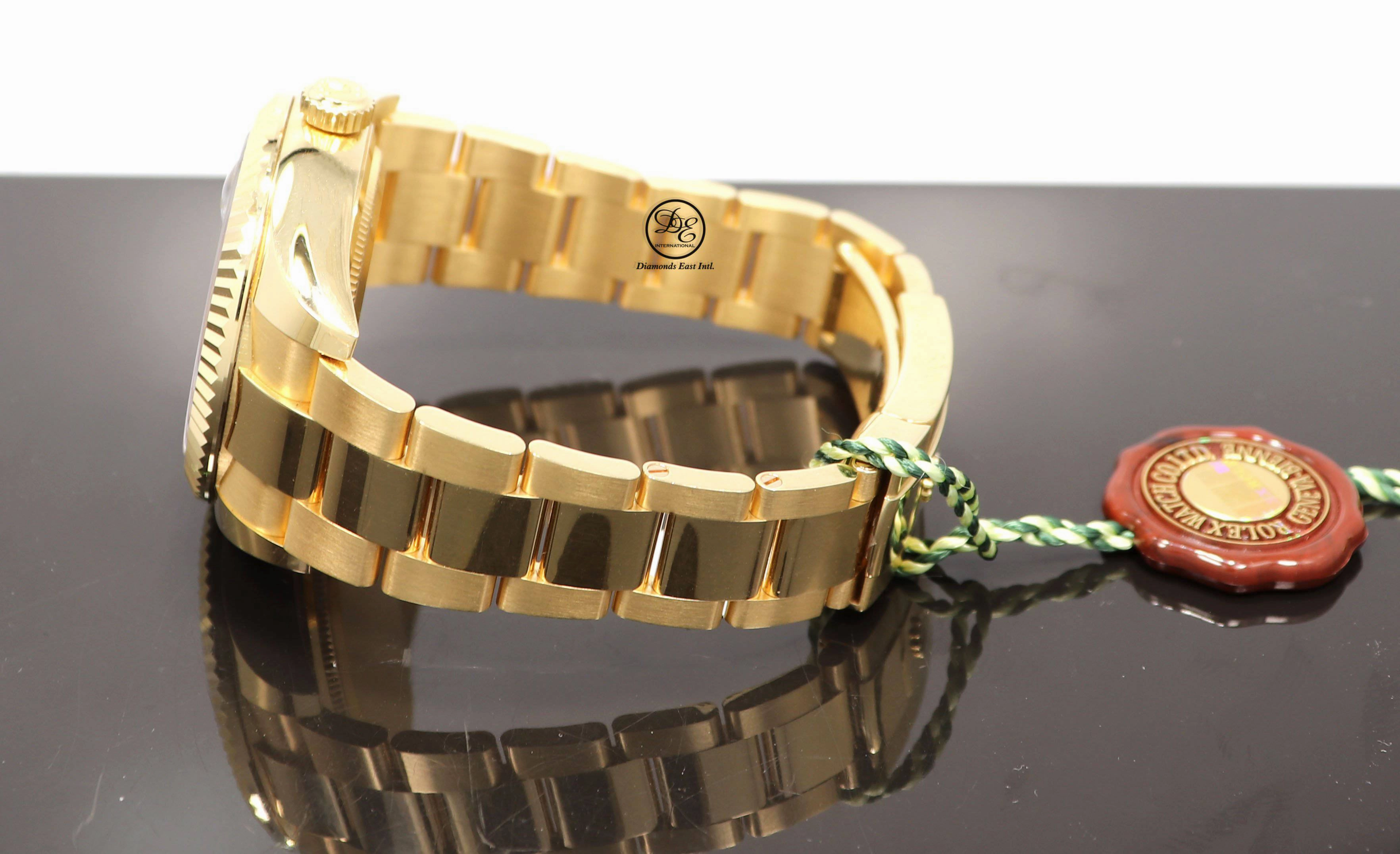 Rolex Sky-Dweller 18K Yellow Gold 326938 Black DIal BOX/PAPERS