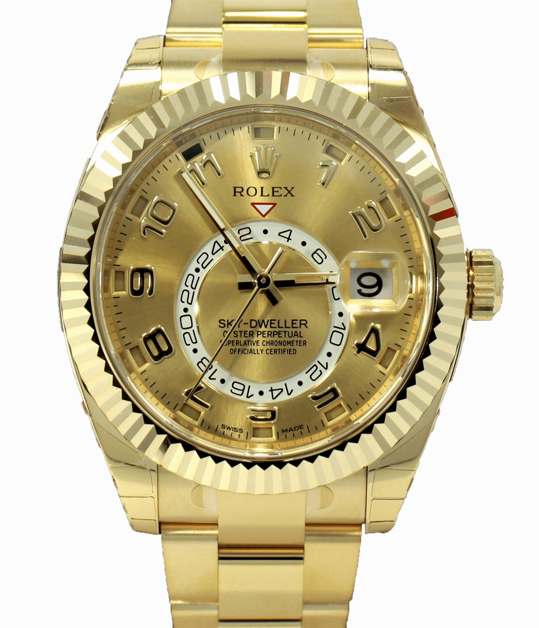 Rolex Sky-Dweller 18K Yellow Gold 326938 GLDARO UNWORN