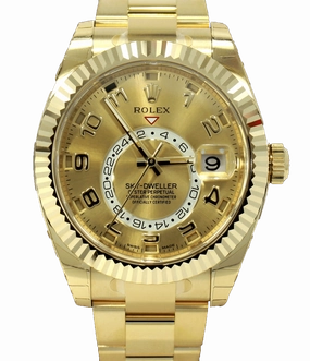 Rolex Sky-Dweller 18K Yellow Gold 326938 GLDARO UNWORN