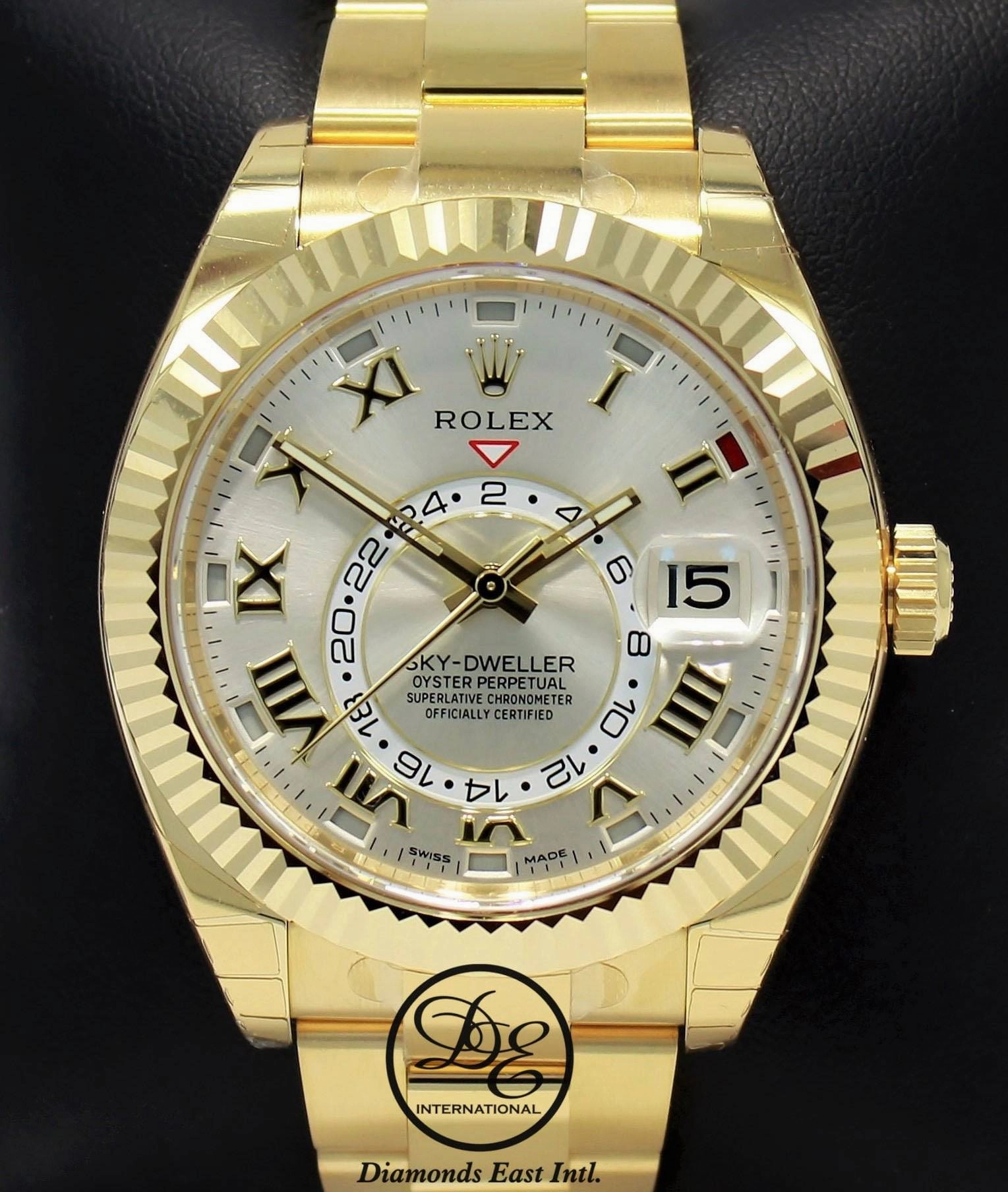 Rolex Sky-Dweller 18k Yellow Gold 326938 UNWORN