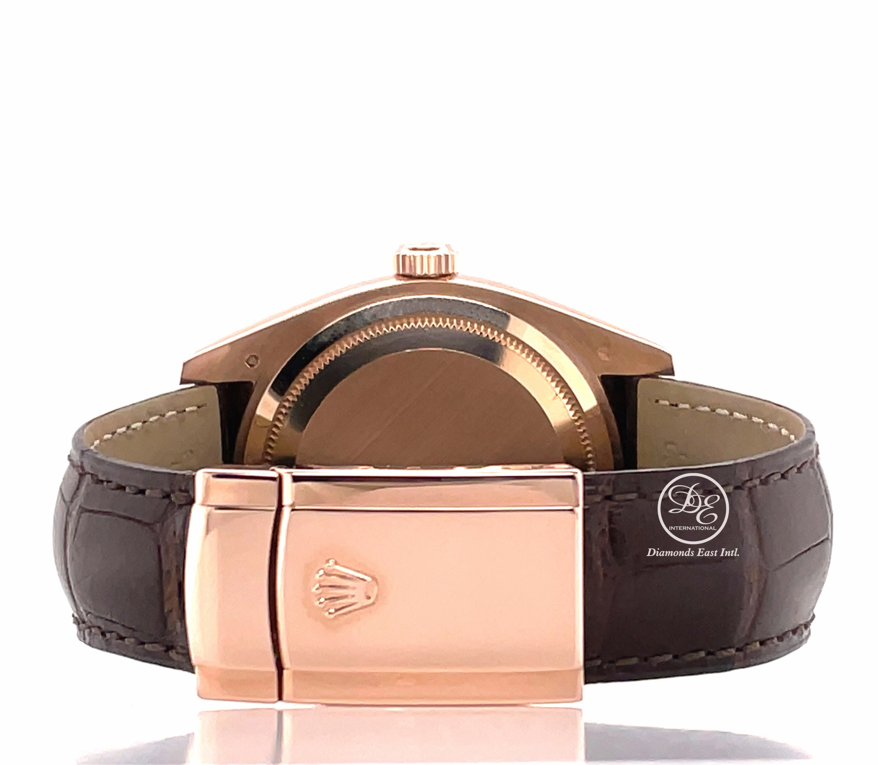 Rolex Sky-Dweller 326135 18K Rose Gold Chocolate Dial MINT