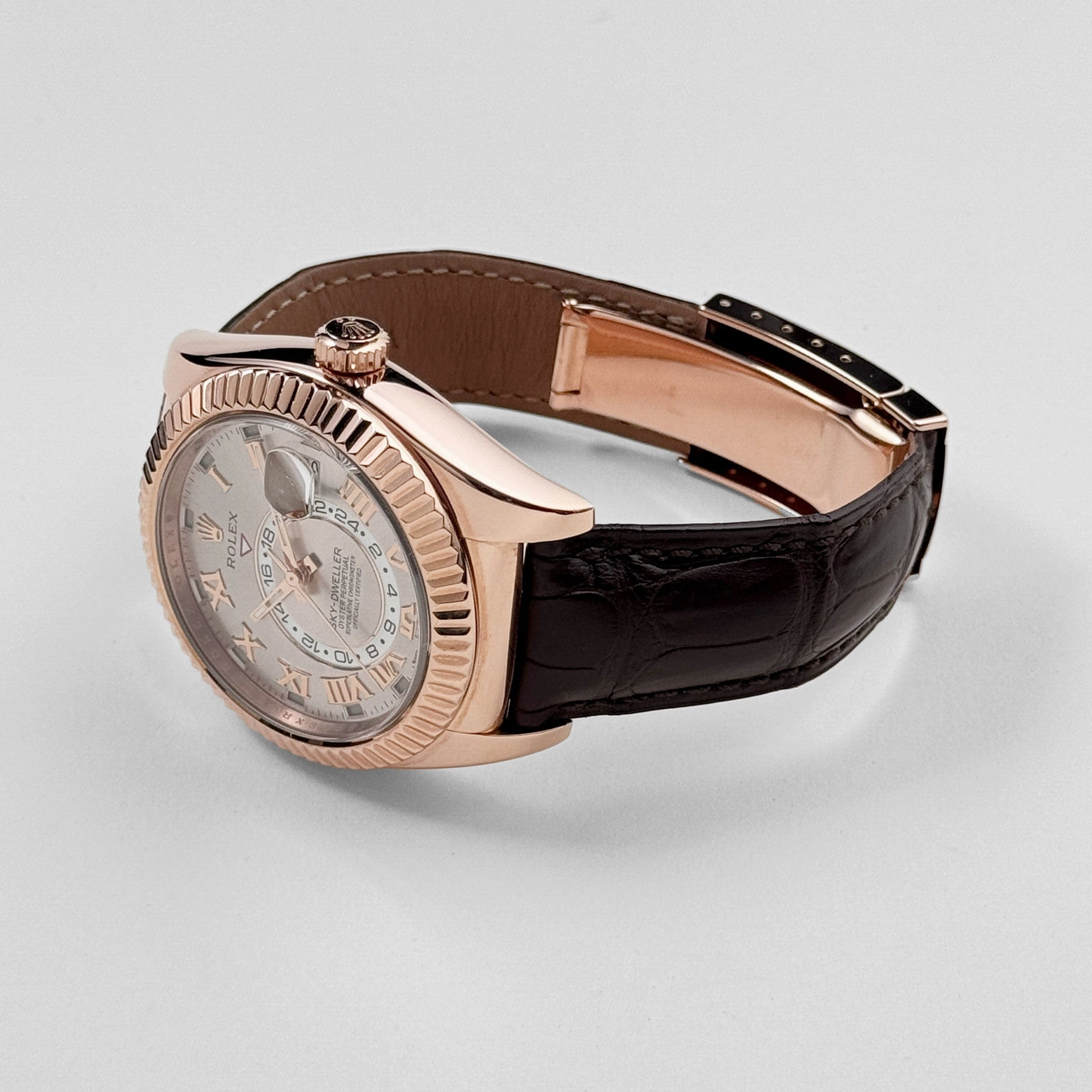 Rolex Sky-Dweller 326135 Rose Gold Sundust Dial (2016)