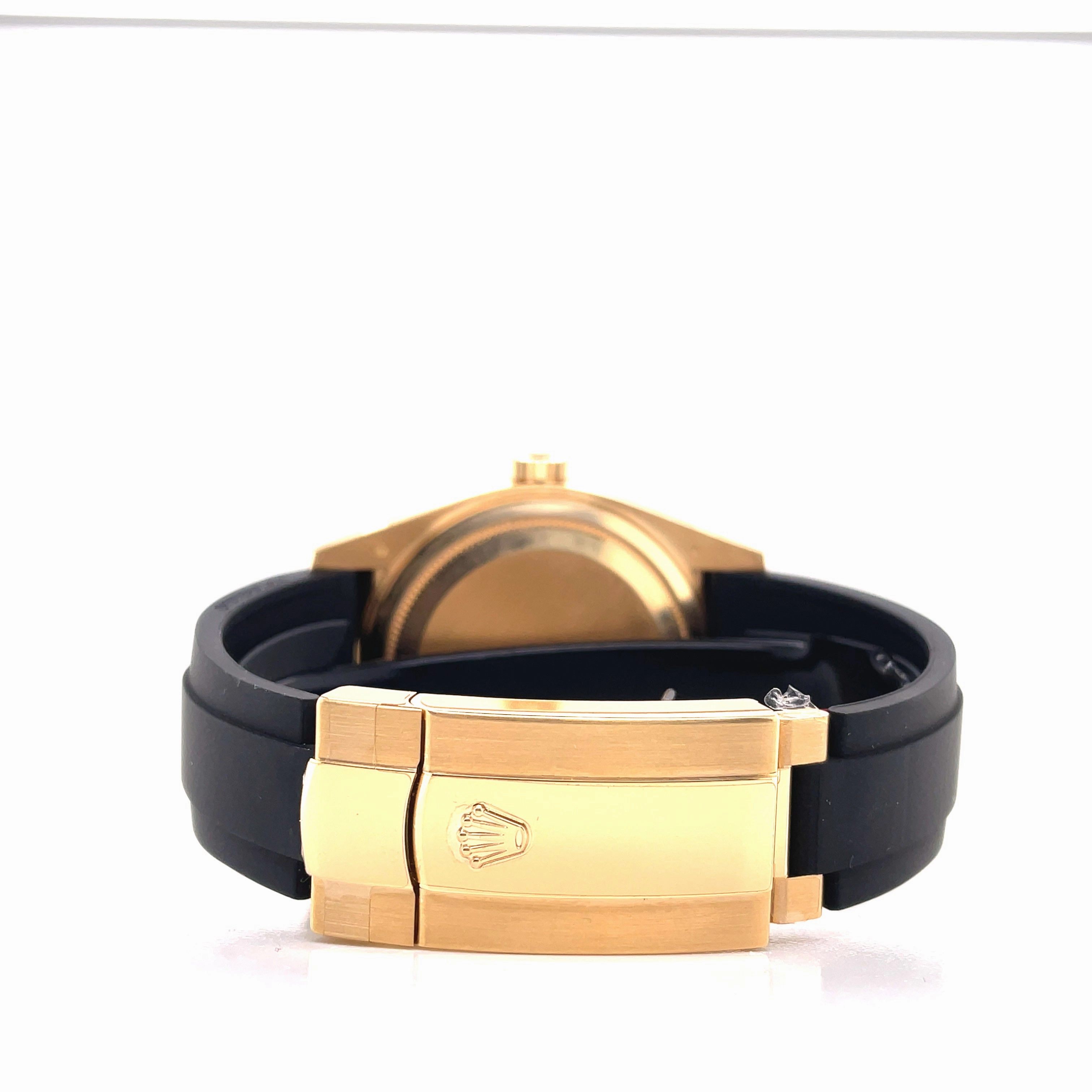 Rolex Sky-Dweller 326238 Yellow Gold Black Dial Oyster Flex Box and Papers Unworn