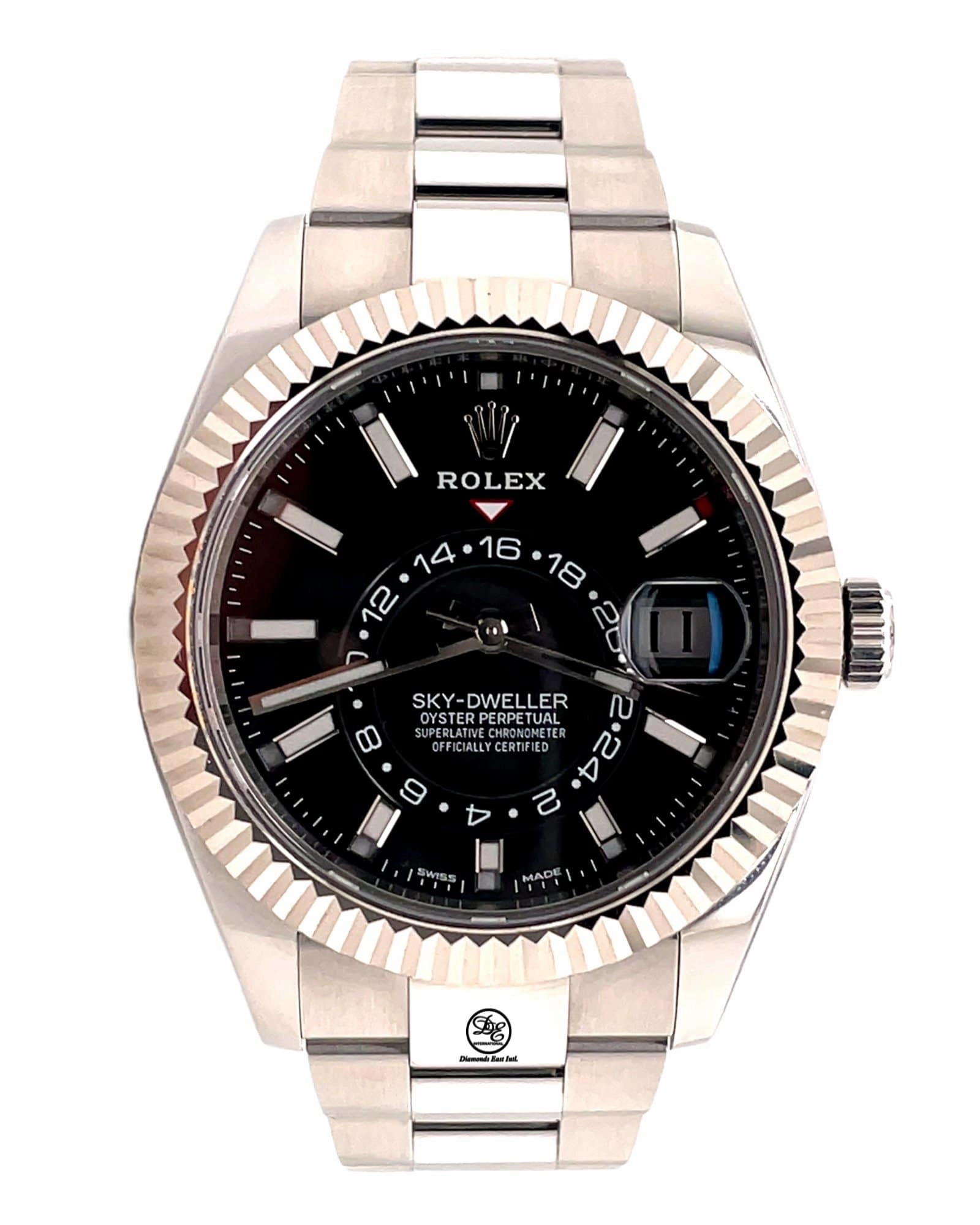 Rolex Sky-Dweller 326934 Black Dial Box and Papers PreOwned