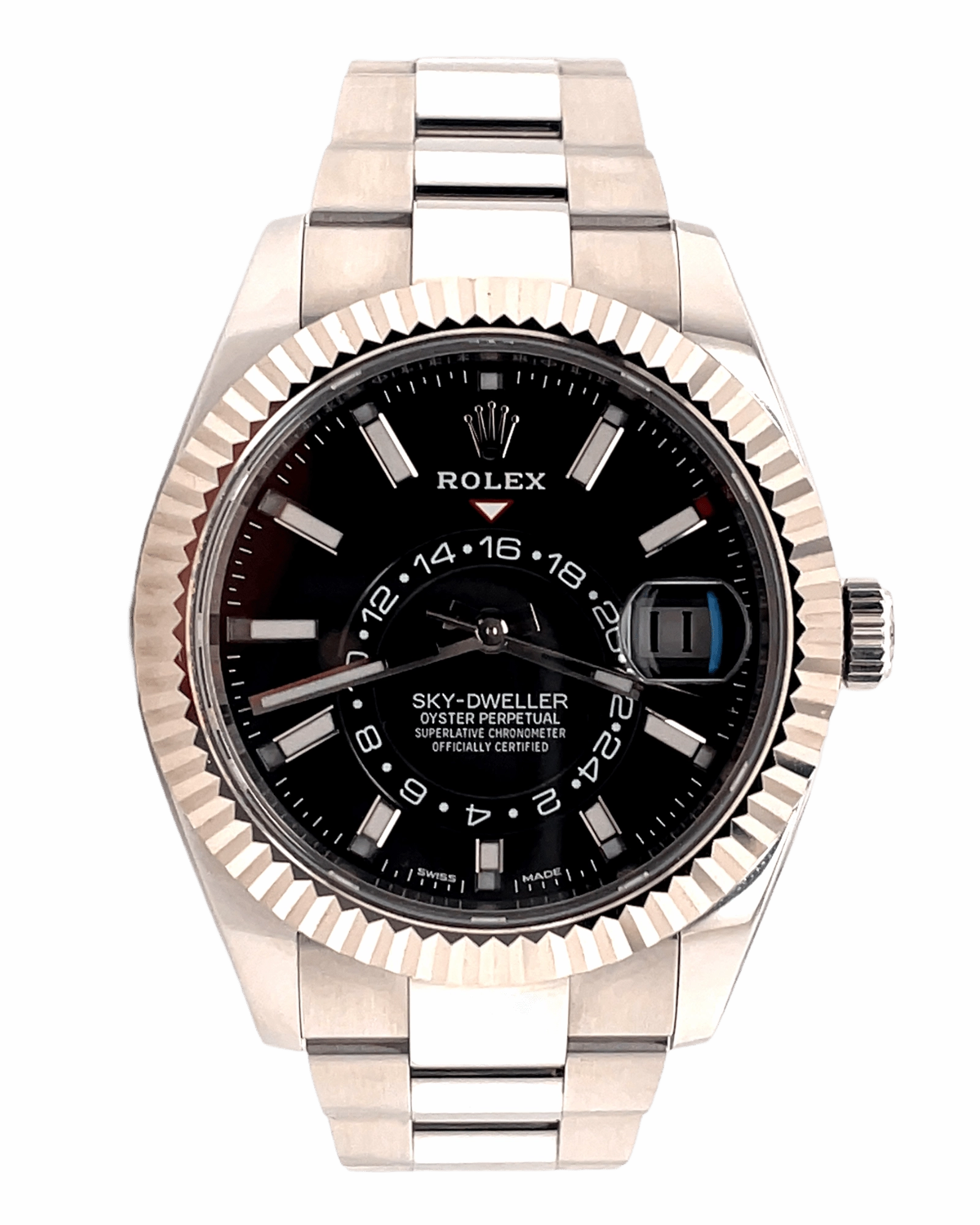 Rolex Sky-Dweller 326934 Black Dial Box and Papers PreOwned