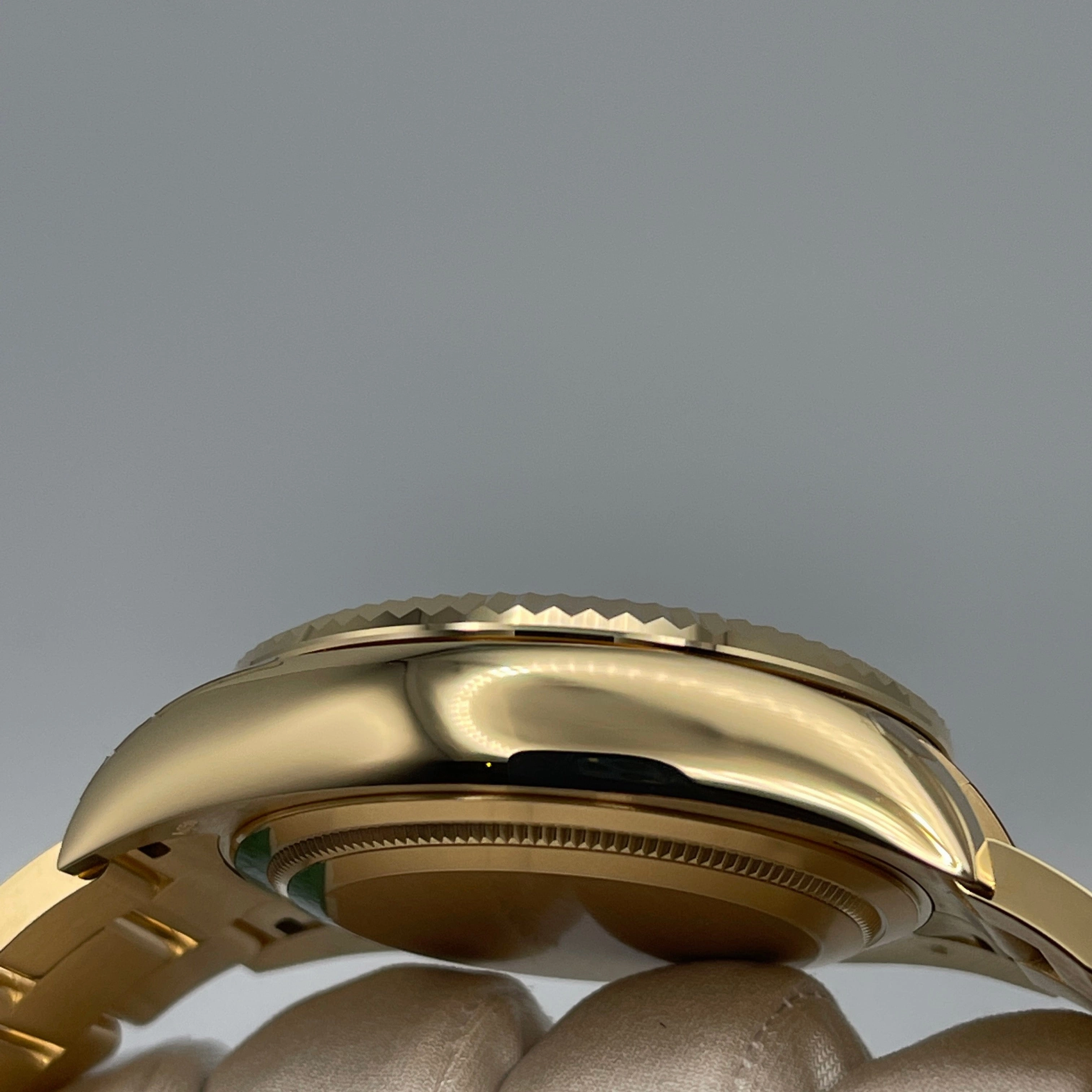 Rolex Sky-Dweller 326938 Yellow Gold White Dial
