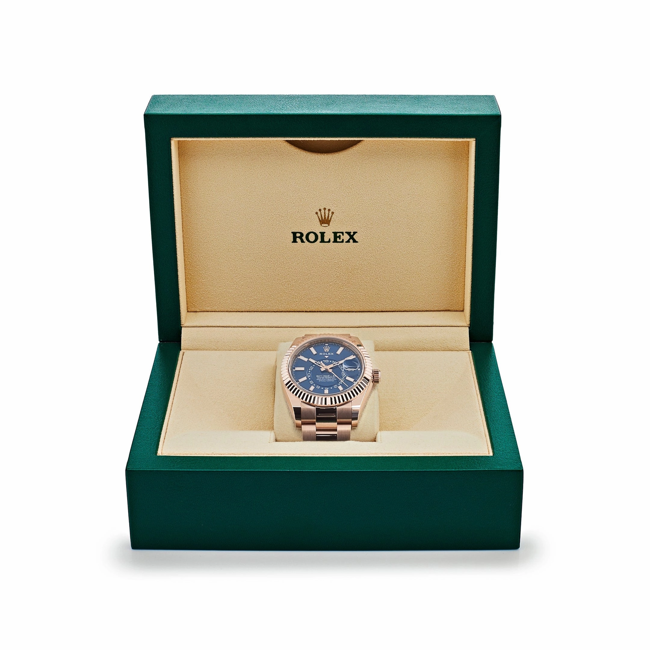 Rolex Sky-Dweller 336935 Rose Gold Blue Dial