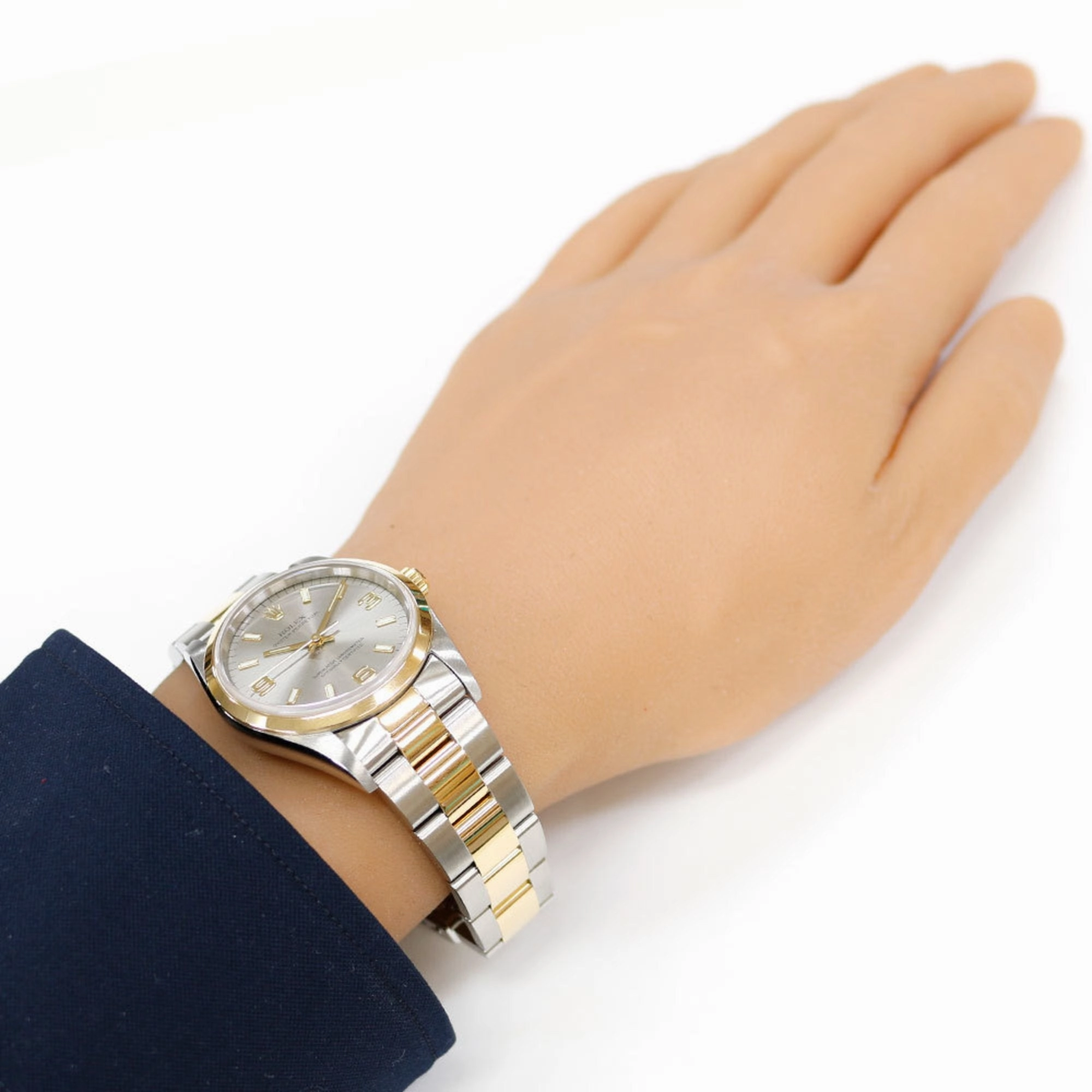 Rolex Stainless Steel yellow gold (18K) Wristwatch (Pre-Owned)