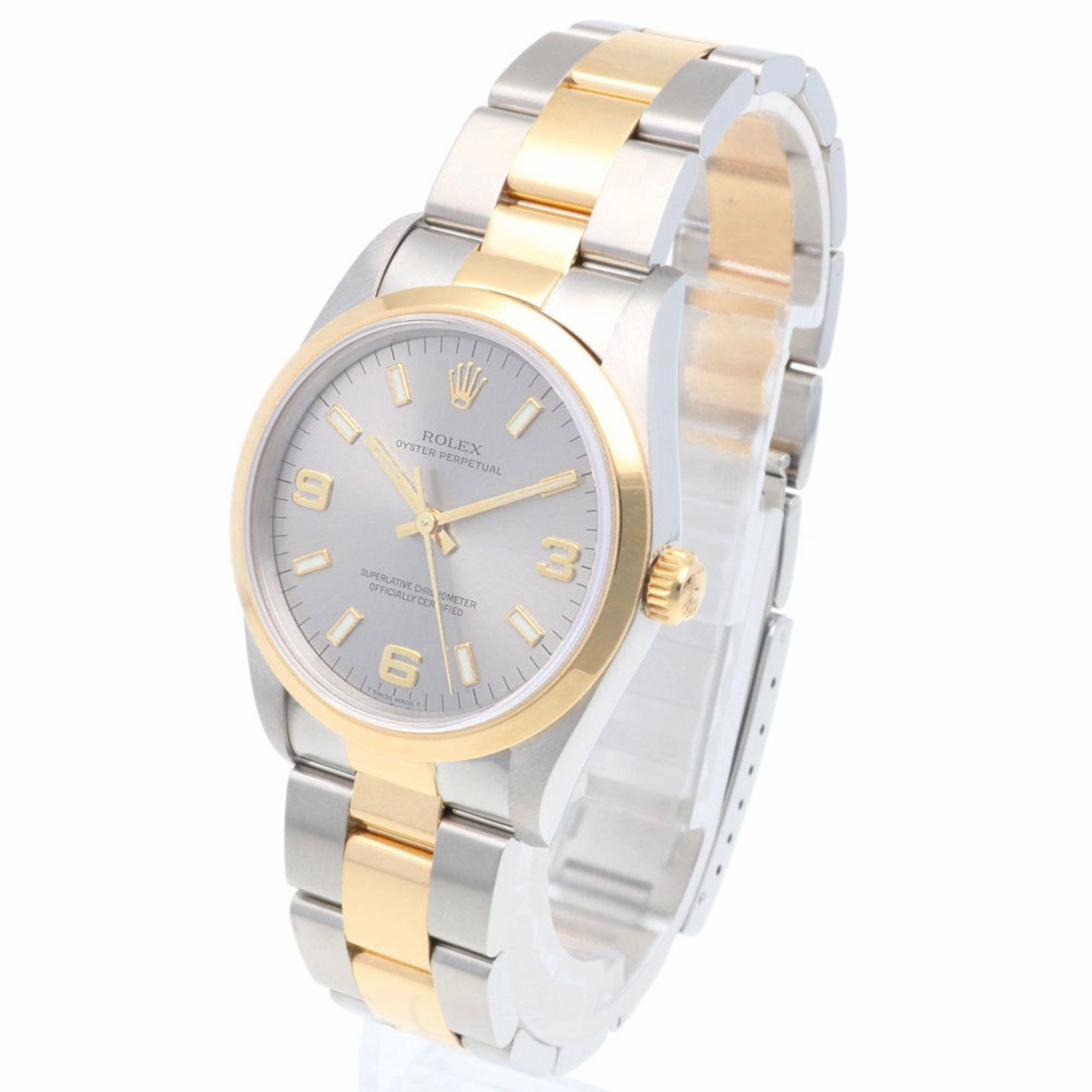 Rolex Stainless Steel yellow gold (18K) Wristwatch (Pre-Owned)