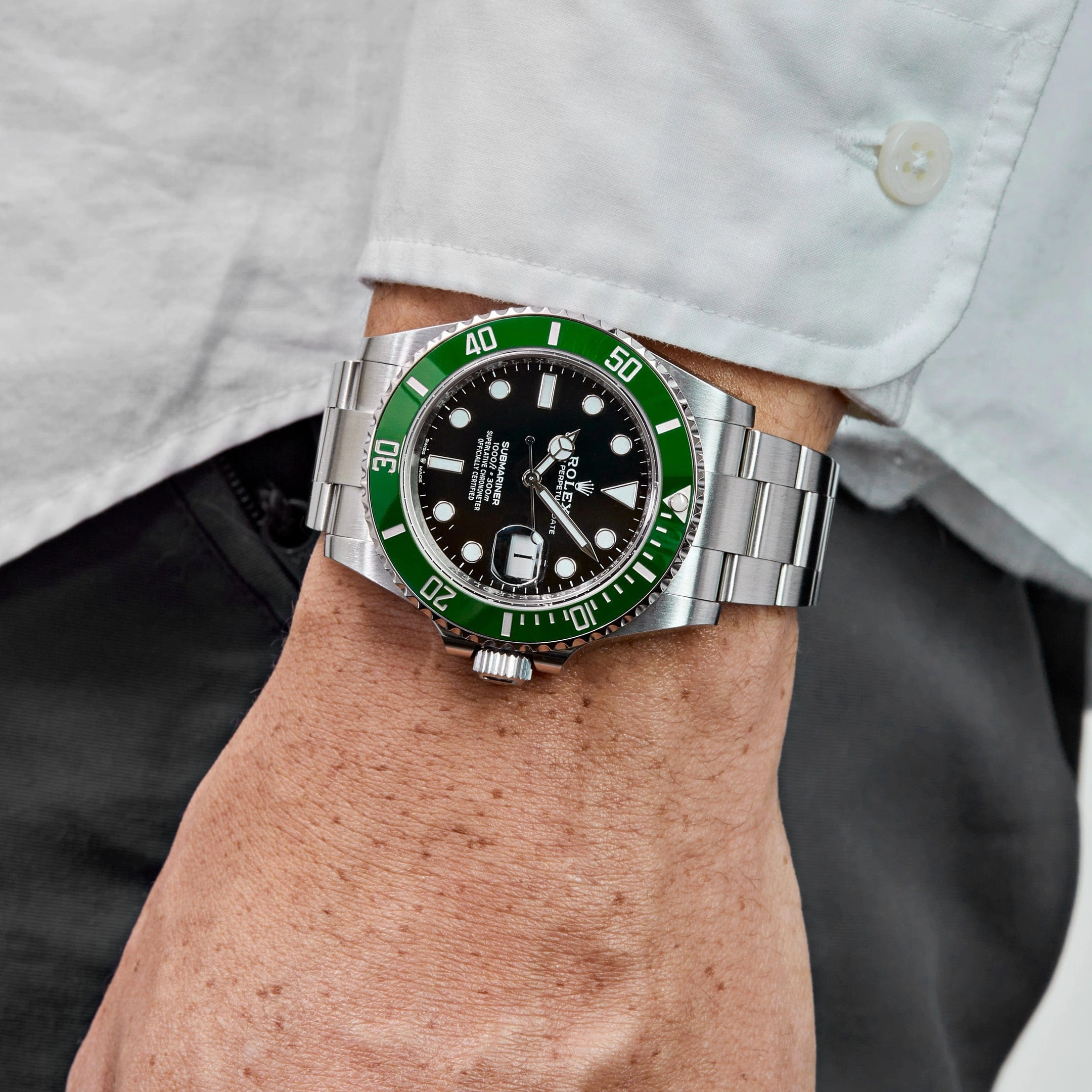 Rolex Submariner Date 126610LV 'Starbucks MK2' Stainless Steel Black Dial Oyster (2024)