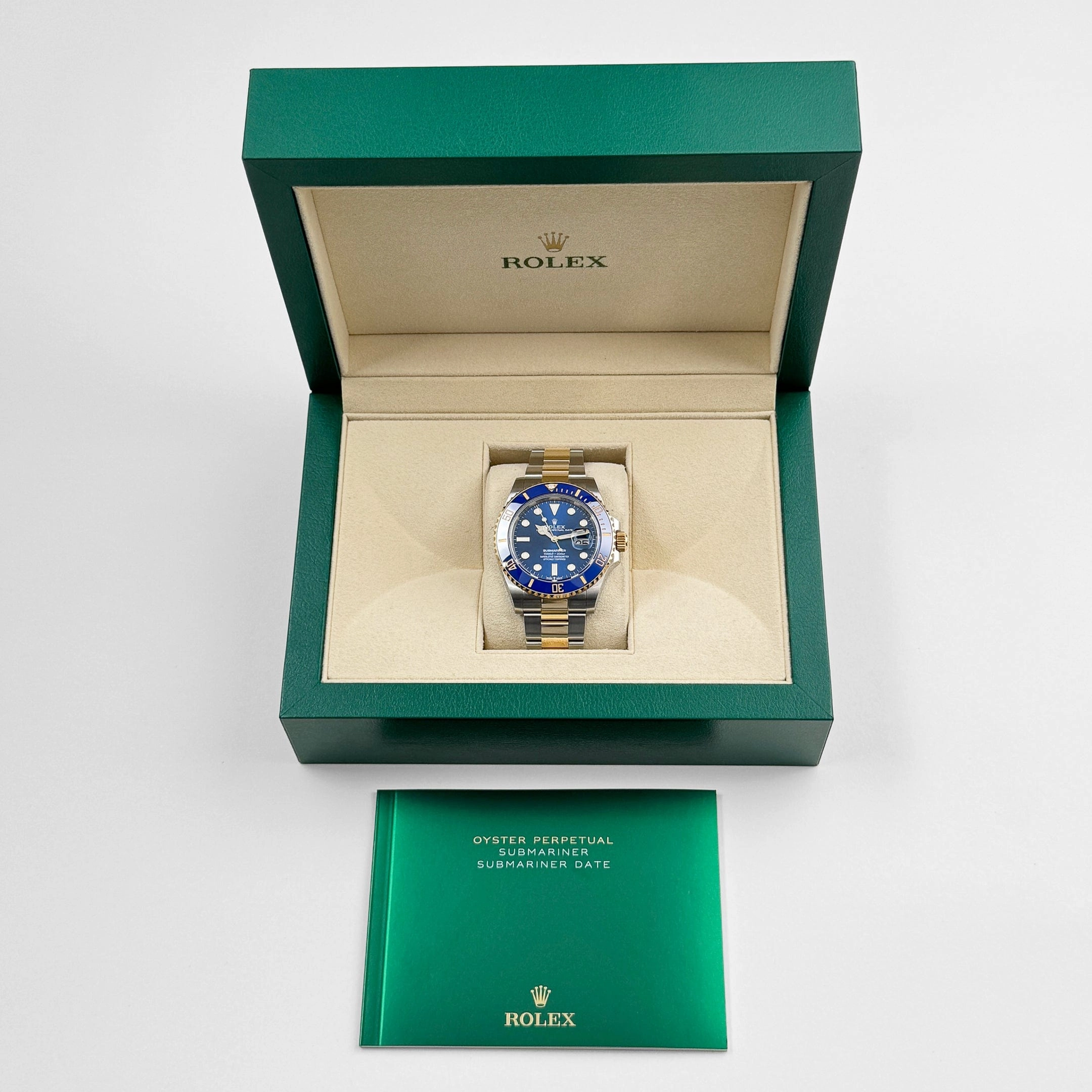 Rolex Submariner Date 126613LB Stainless Steel Yellow Gold Blue Dial (2021)