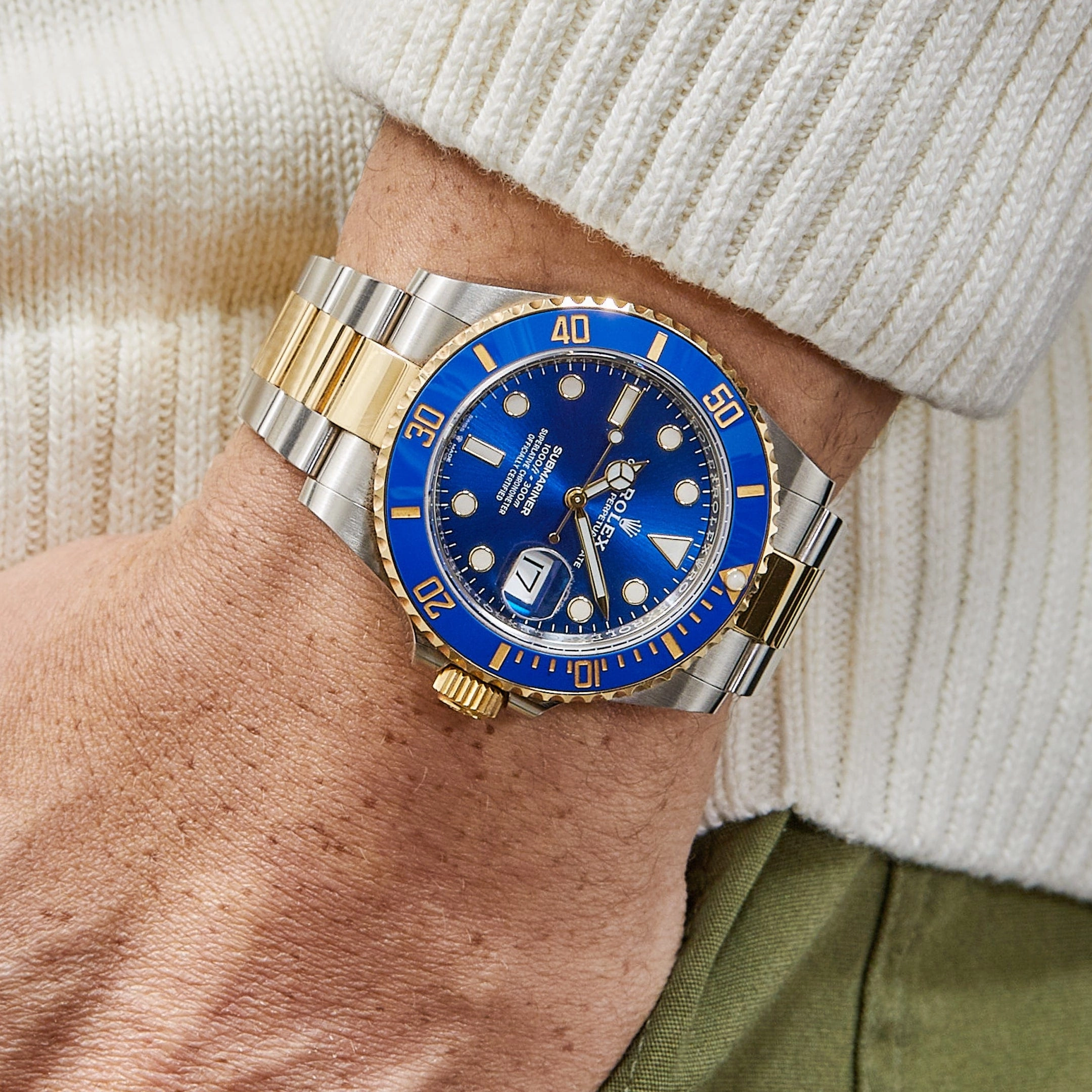 Rolex Submariner Date 126613LB Stainless Steel Yellow Gold Blue Dial (2025)