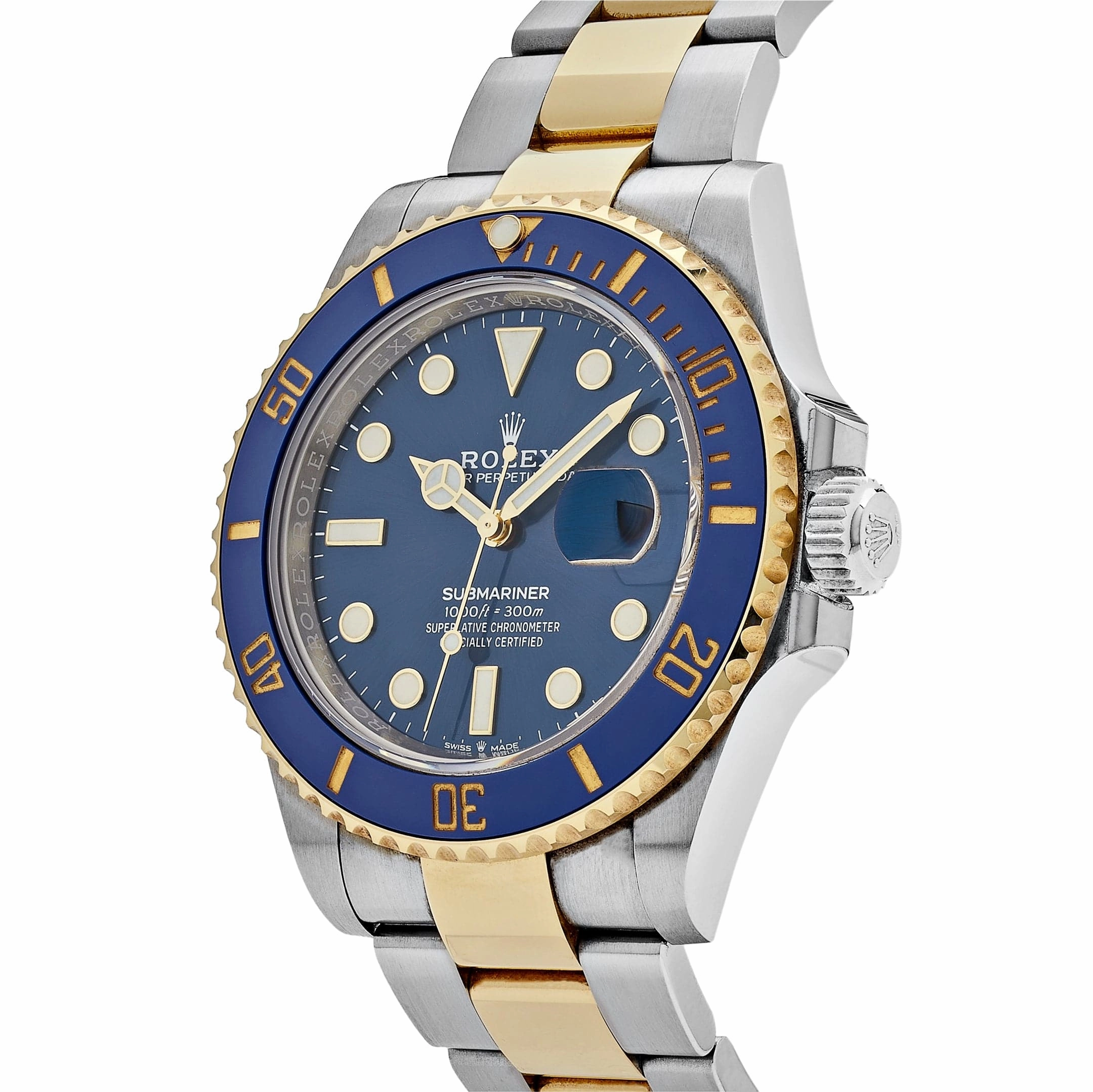 Rolex Submariner Date 126613LB Stainless Steel Yellow Gold Blue Dial (2025)