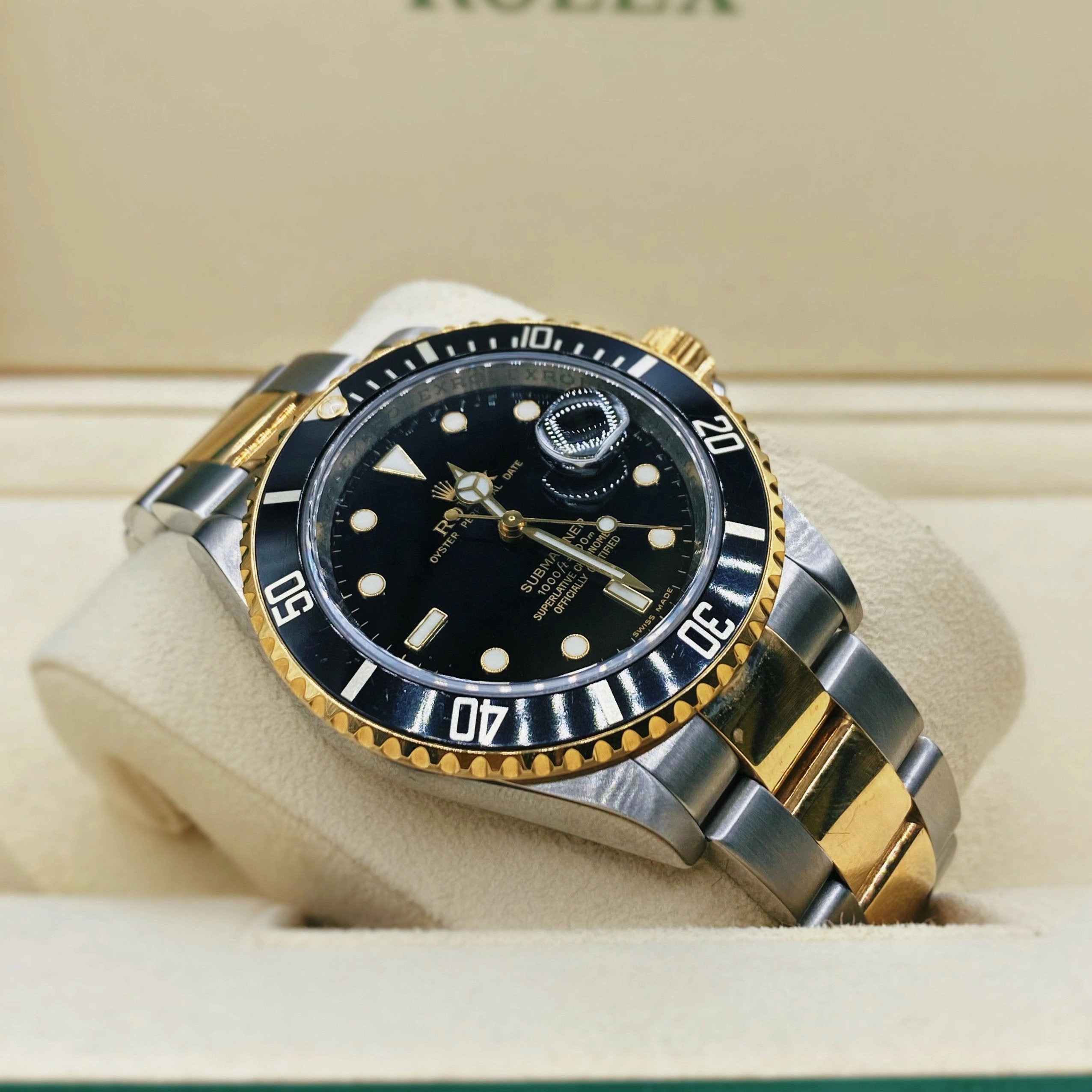 Rolex Submariner Date 41mm - Ref: 126613ln-0002 - Black Dial, Two Tone Stainless Steel & 18K Yellow Gold Oyster Bracelet Watch