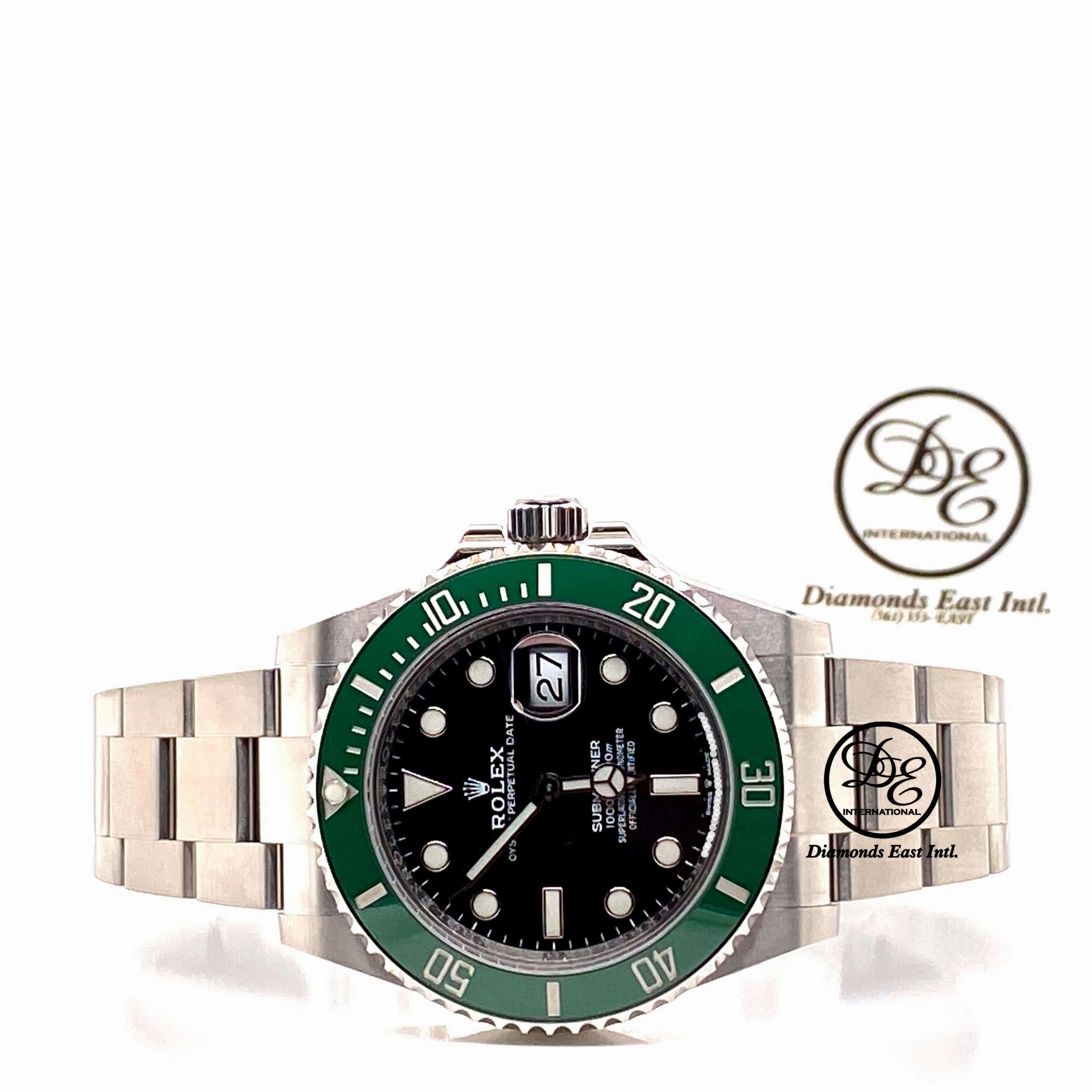 Rolex Submariner Kermit 126610LV Date Oyster Steel Ceramic Bezel Watch 2022 UNWORN