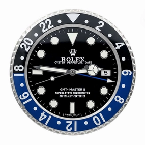 Rolex Wall Clock : GMT Master 2 Batman