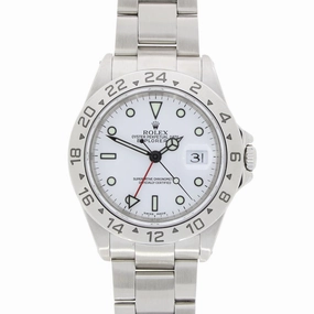 Rolex Watch 16570 Mens Pre Owned Oyster Perpetual Explorer II GMT Papers (2000) RW0623