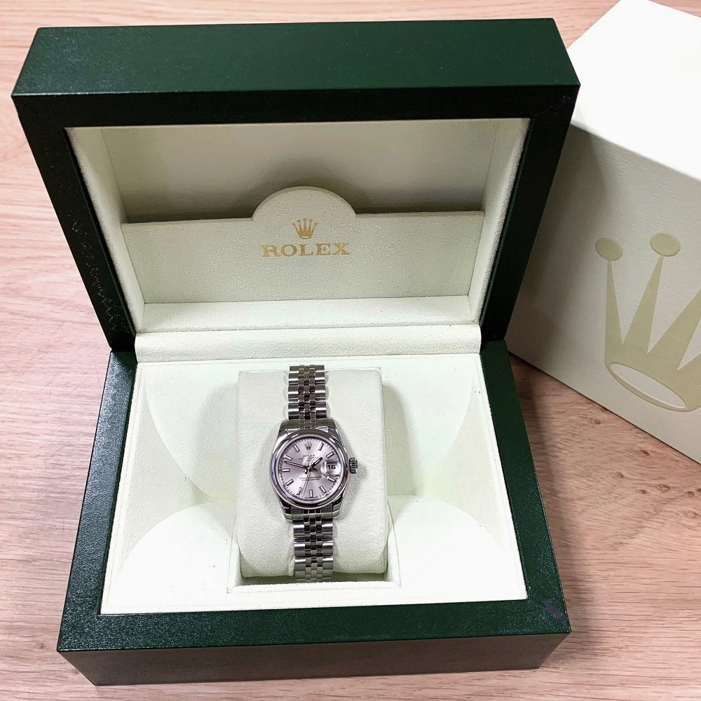 Rolex Watch 179160 Lady Datejust Oyster Perpetual Pre Owned RW0463 Papers (2007)