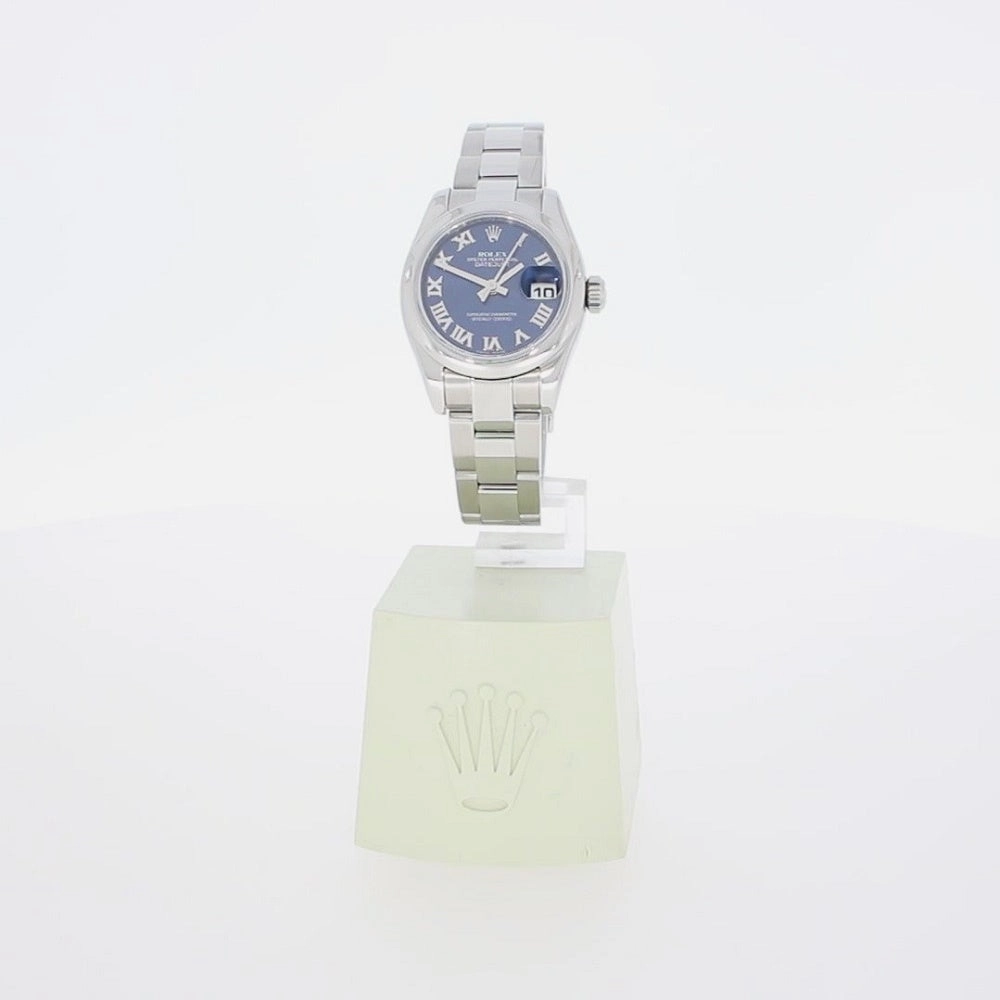 Rolex Watch Pre Owned Oyster Perpetual Lady Datejust 179160 RW0629 Papers (2016)
