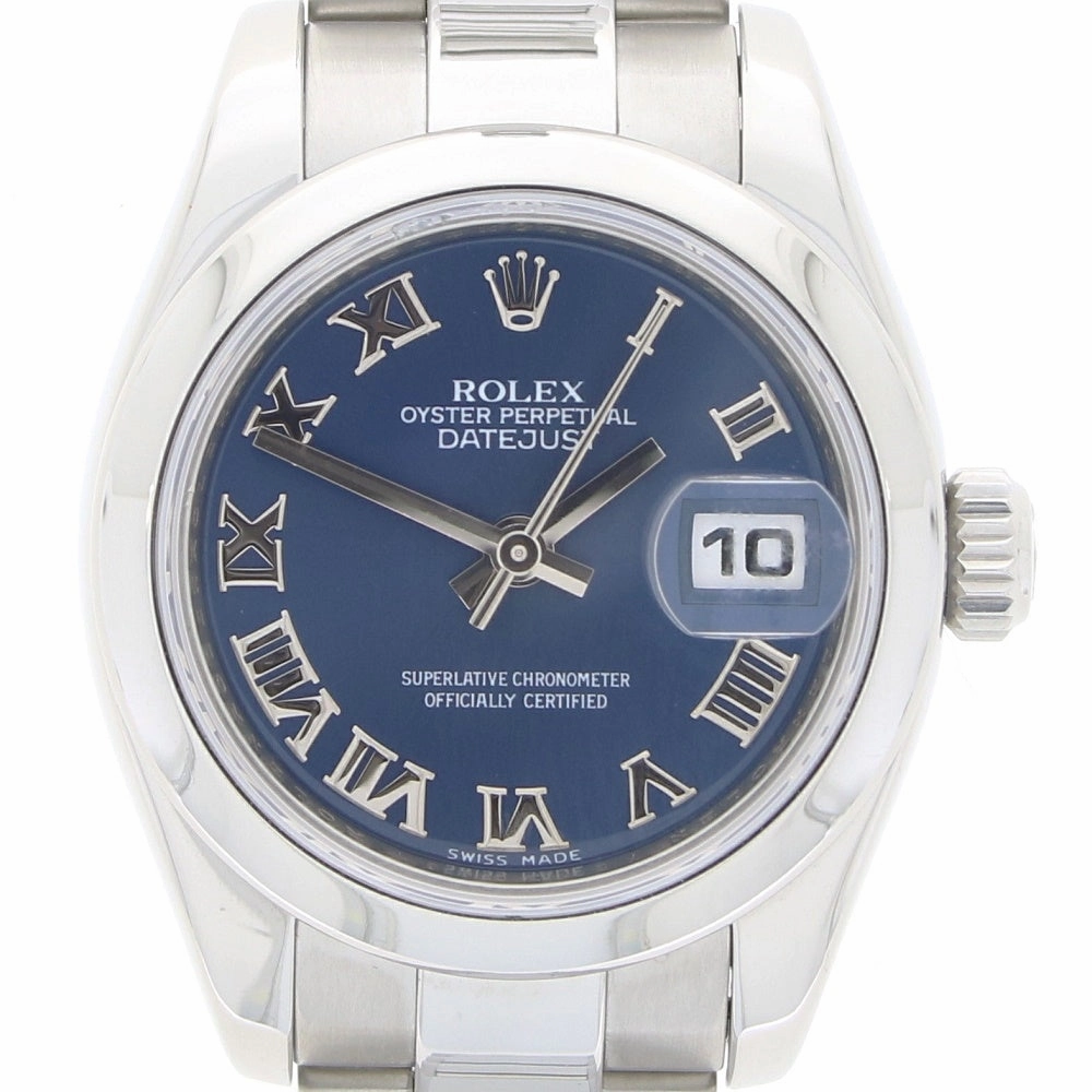 Rolex Watch Pre Owned Oyster Perpetual Lady Datejust 179160 RW0629 Papers (2016)