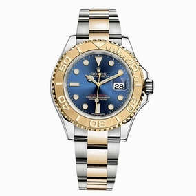 Rolex Yachtmaster 40mm - Ref: 16623BL - Blue Dial, Two Tone Stainless Steel & 18K Yellow Gold Oyster Bracelet Men's Watch
