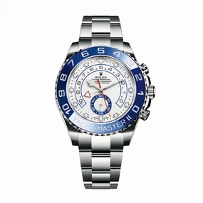 Rolex Yachtmaster II 44mm - Ref: 116680-0002 - White Dial, Stainless Steel Oyster Bracelet Men's Watch