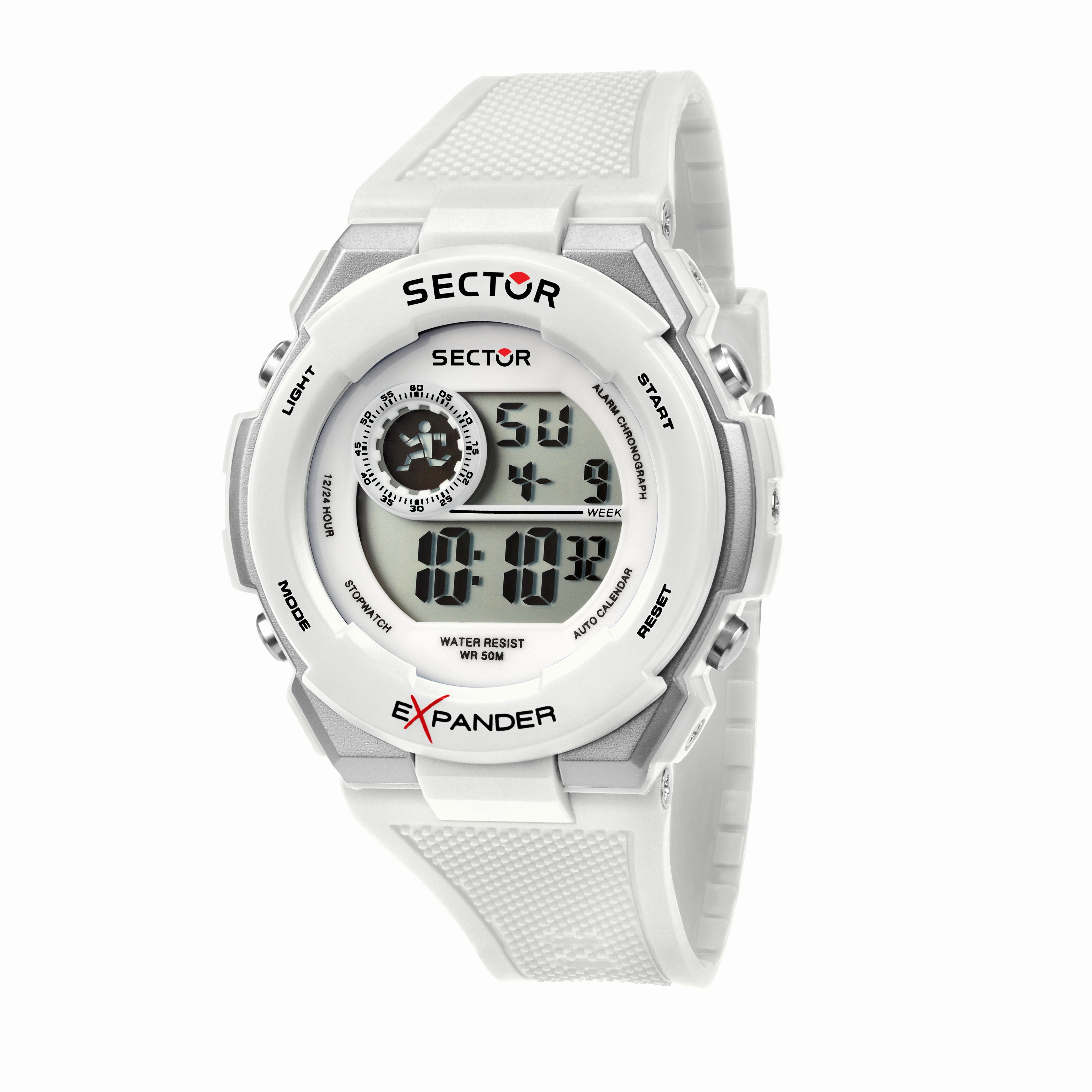 Sector EX-10 White Digital Watch R3251537005