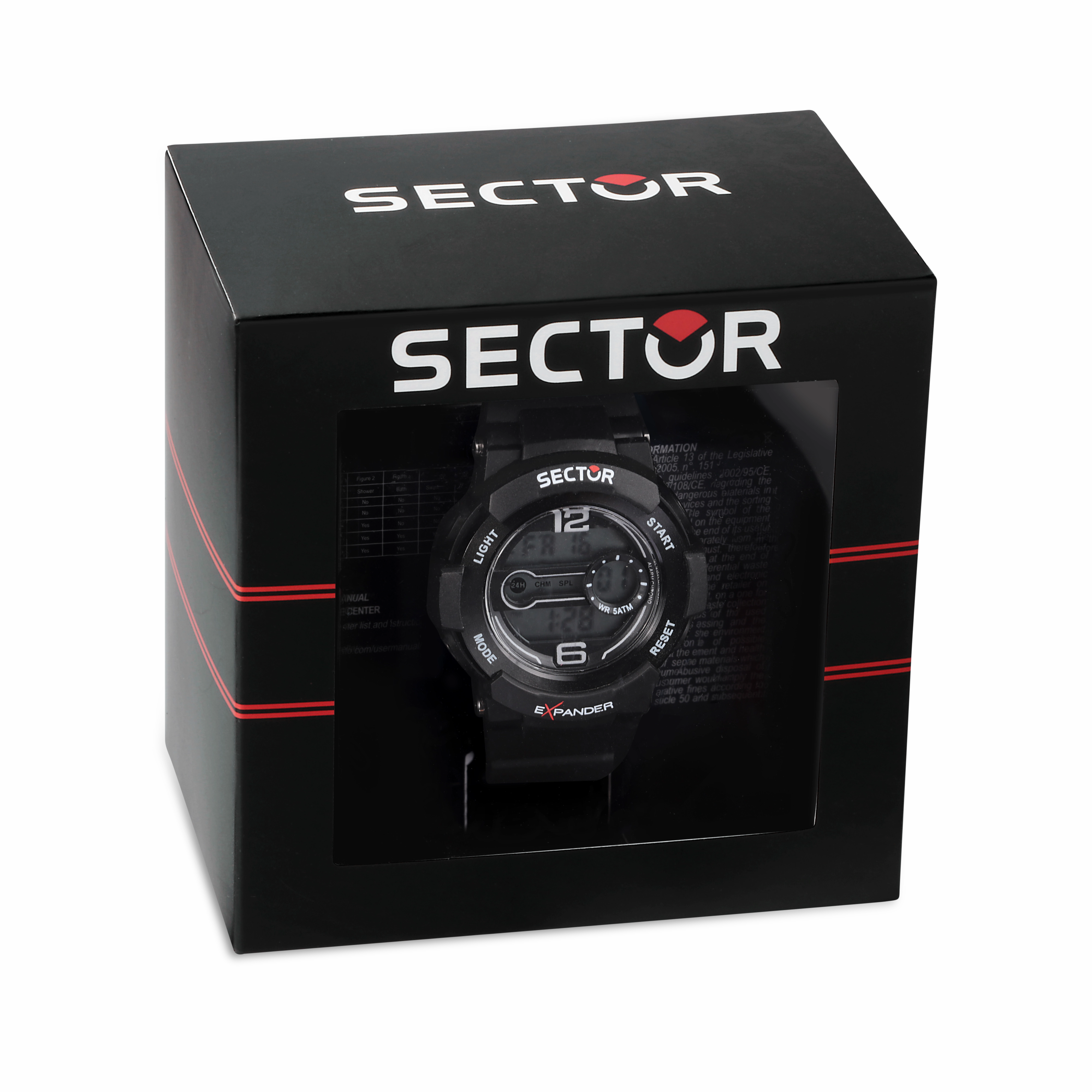 Sector EX-16 Black Digital Watch R3251525001