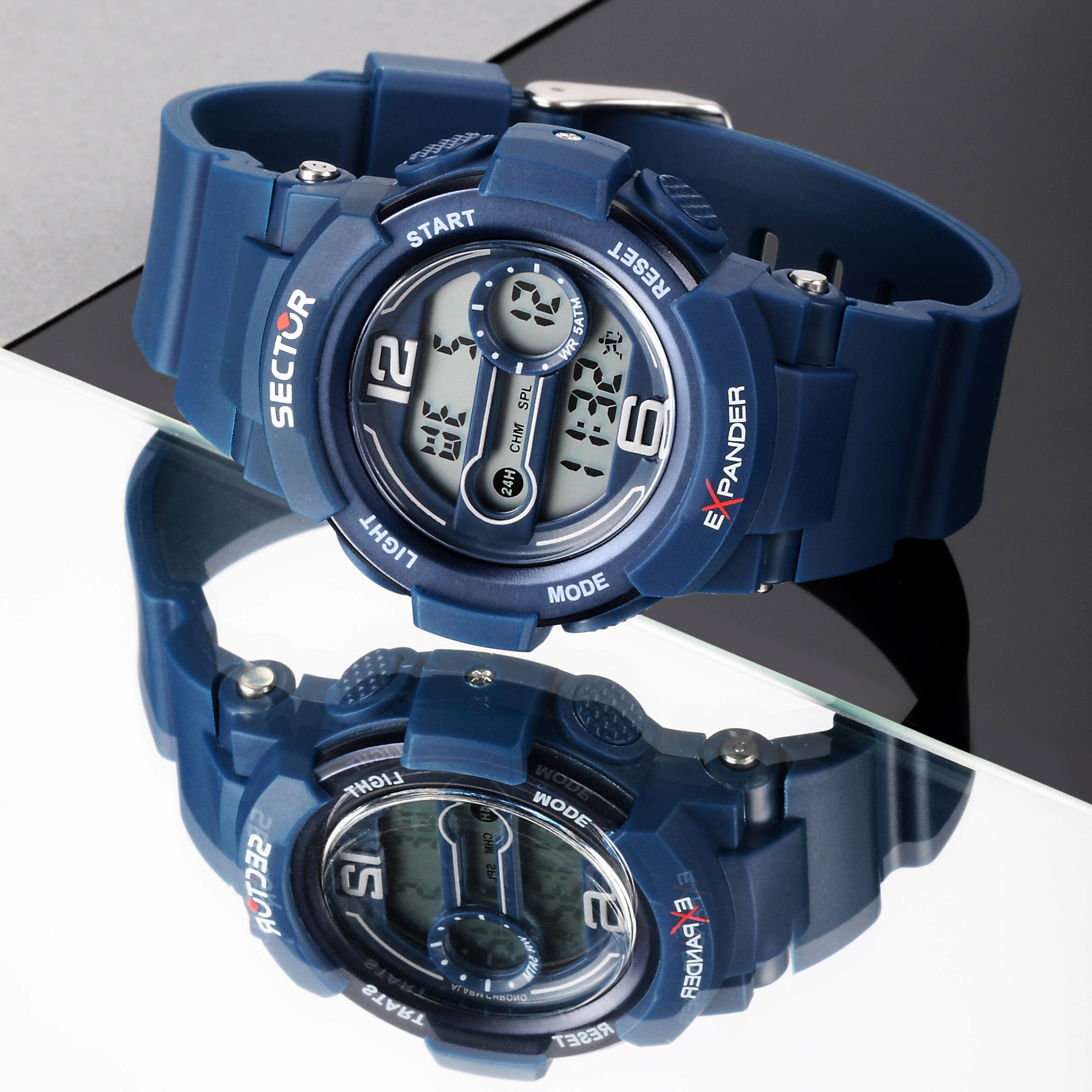 Sector EX-16 Blue Digital Watch R3251525002