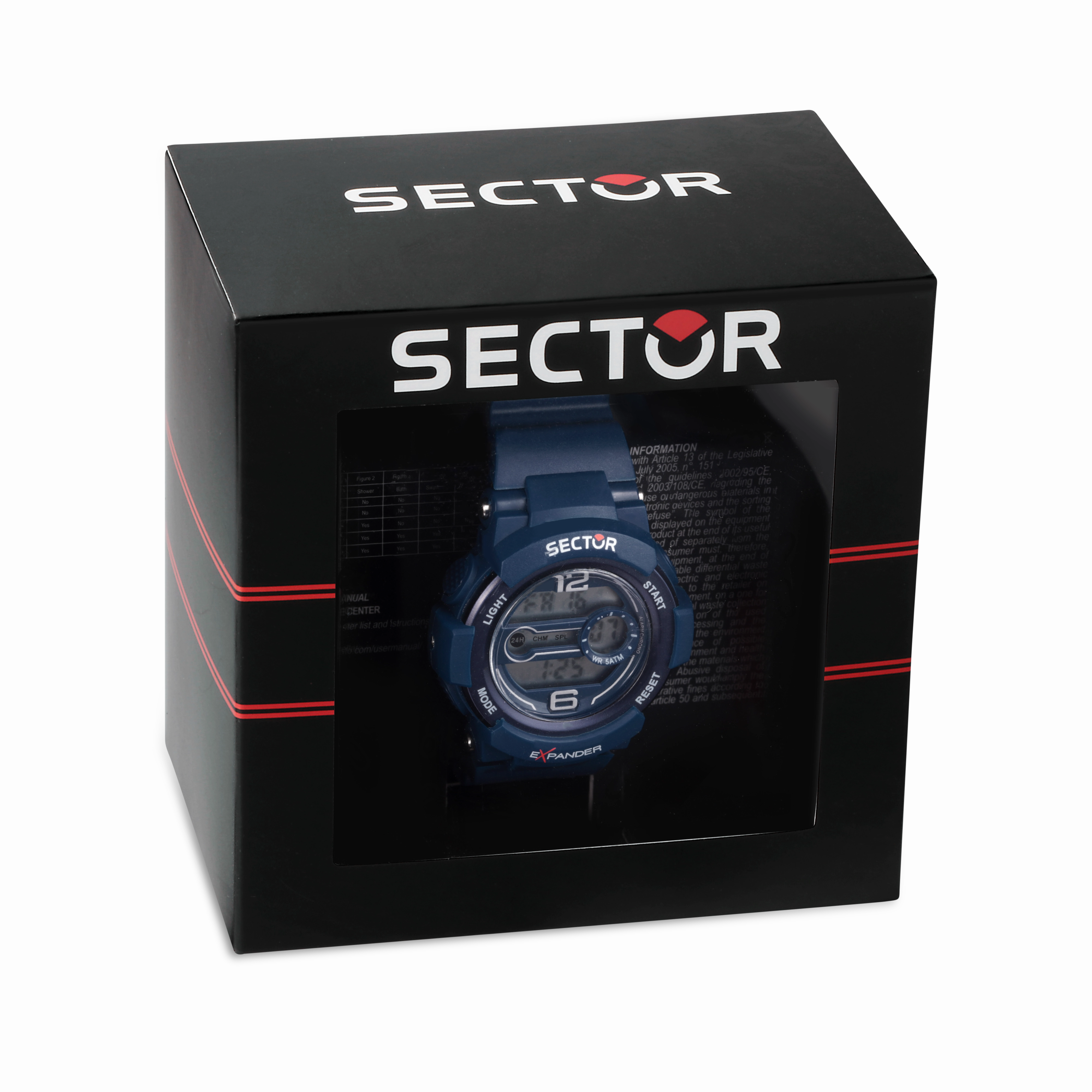 Sector EX-16 Blue Digital Watch R3251525002