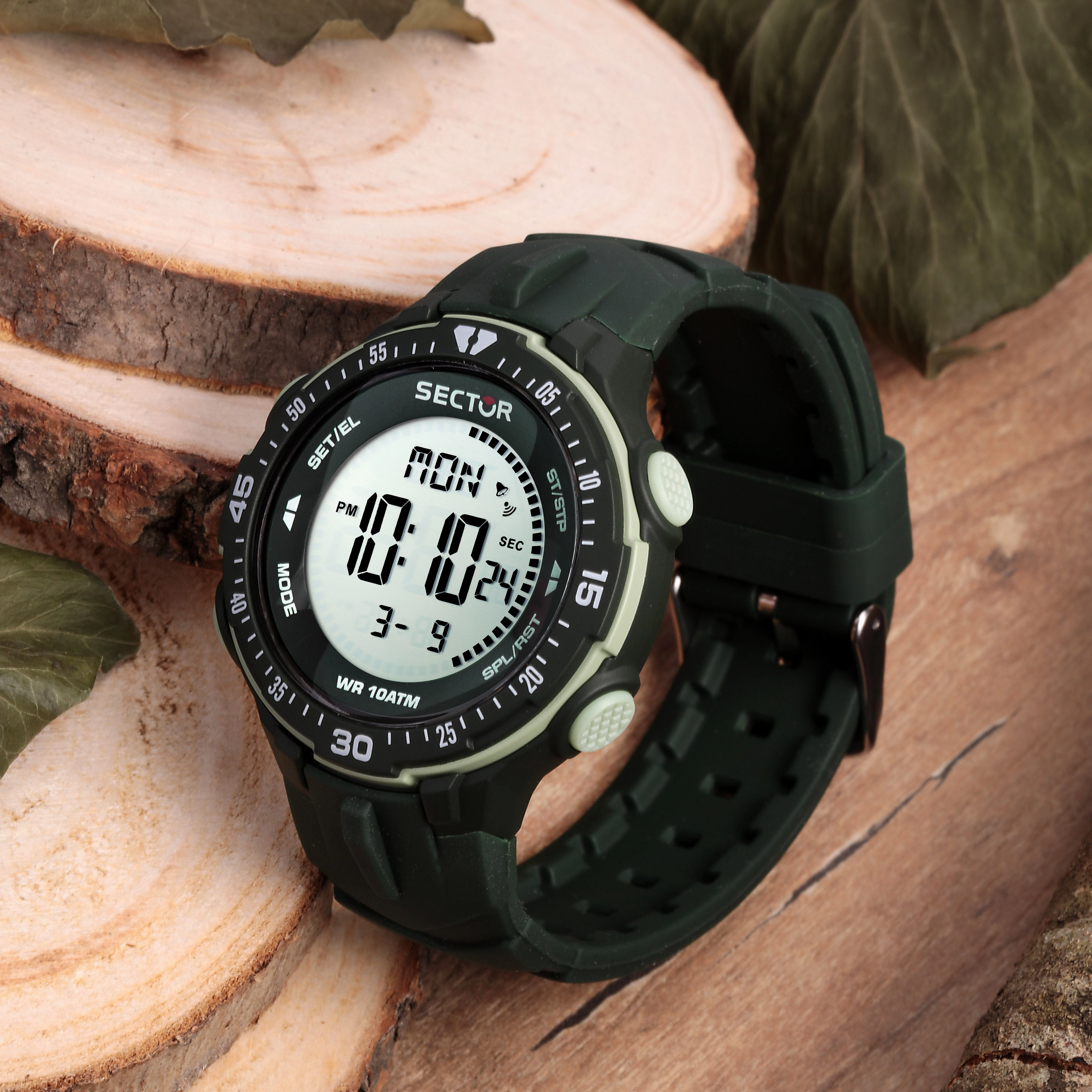 Sector EX-26 Green Digital Watch R3251280003