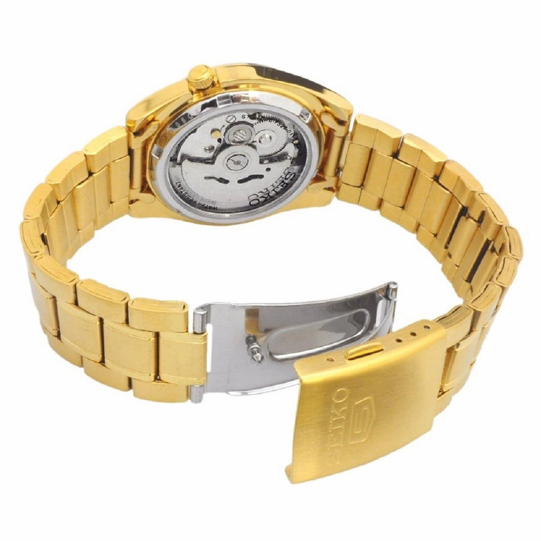 Seiko 5 SNKL58K1 Gold Stainless Automatic Watch Men