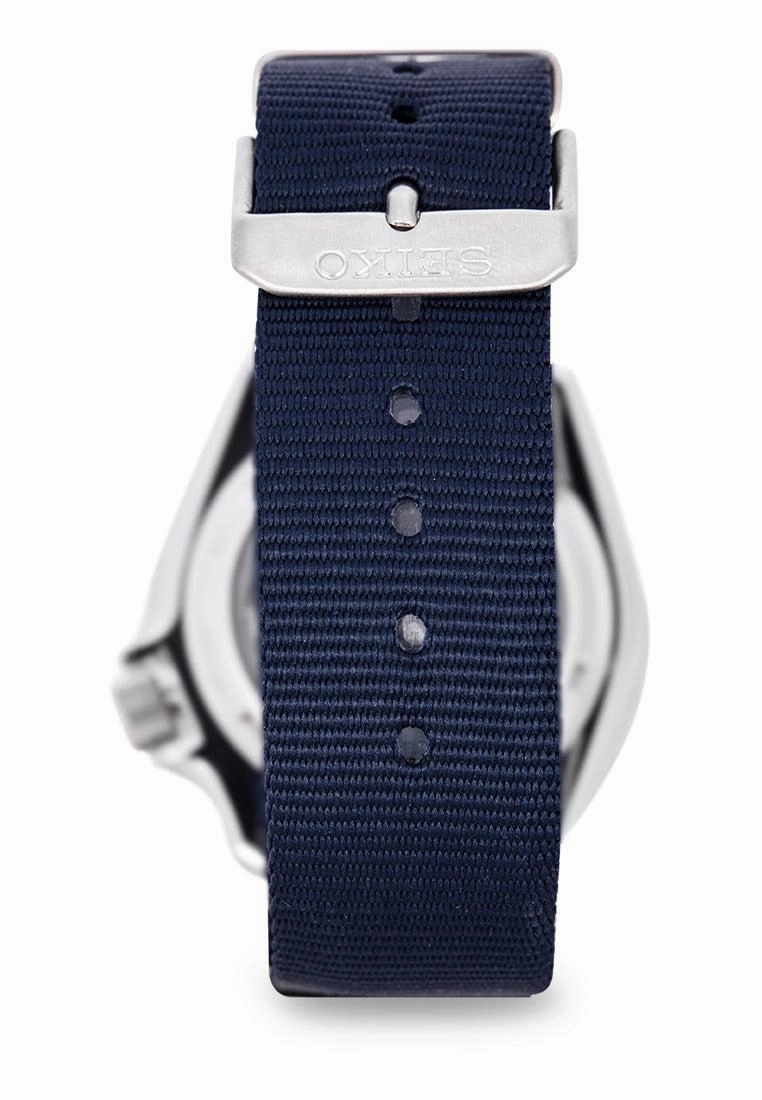 Seiko 5 SRPD51K2 Sports  Blue Nylon Strap Automatic Watch for Men