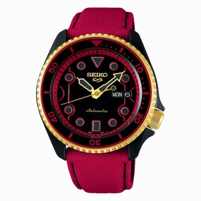 Seiko 5 SRPF20K1 Street Fighter "Ken" Automatic Watch for Men's
