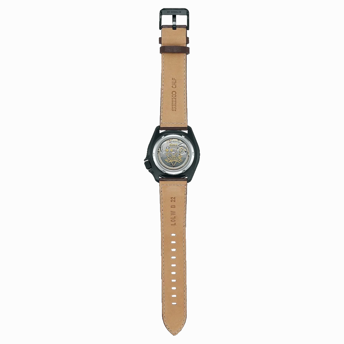 Seiko 5 SRPF21K1 Street Fighter "Guile" Automatic Watch for Men's