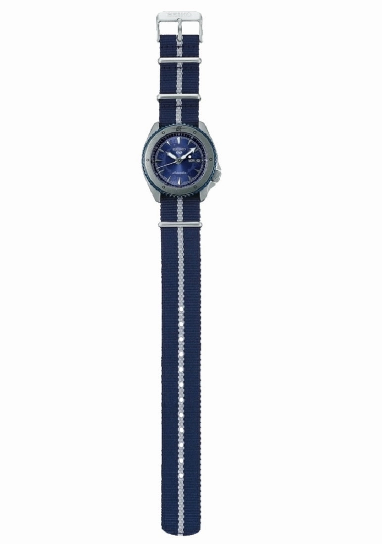 Seiko 5 SRPF69K1 Naruto Series Sasuke Uchiha Limited Edition Automatic Watch for Men's