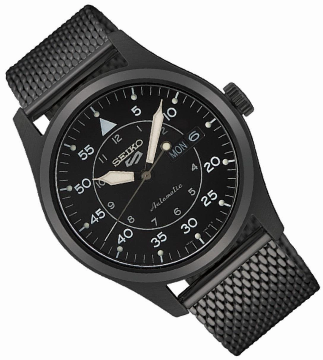 Seiko 5 SRPH25K1 Sports Military Automatic Watch Men
